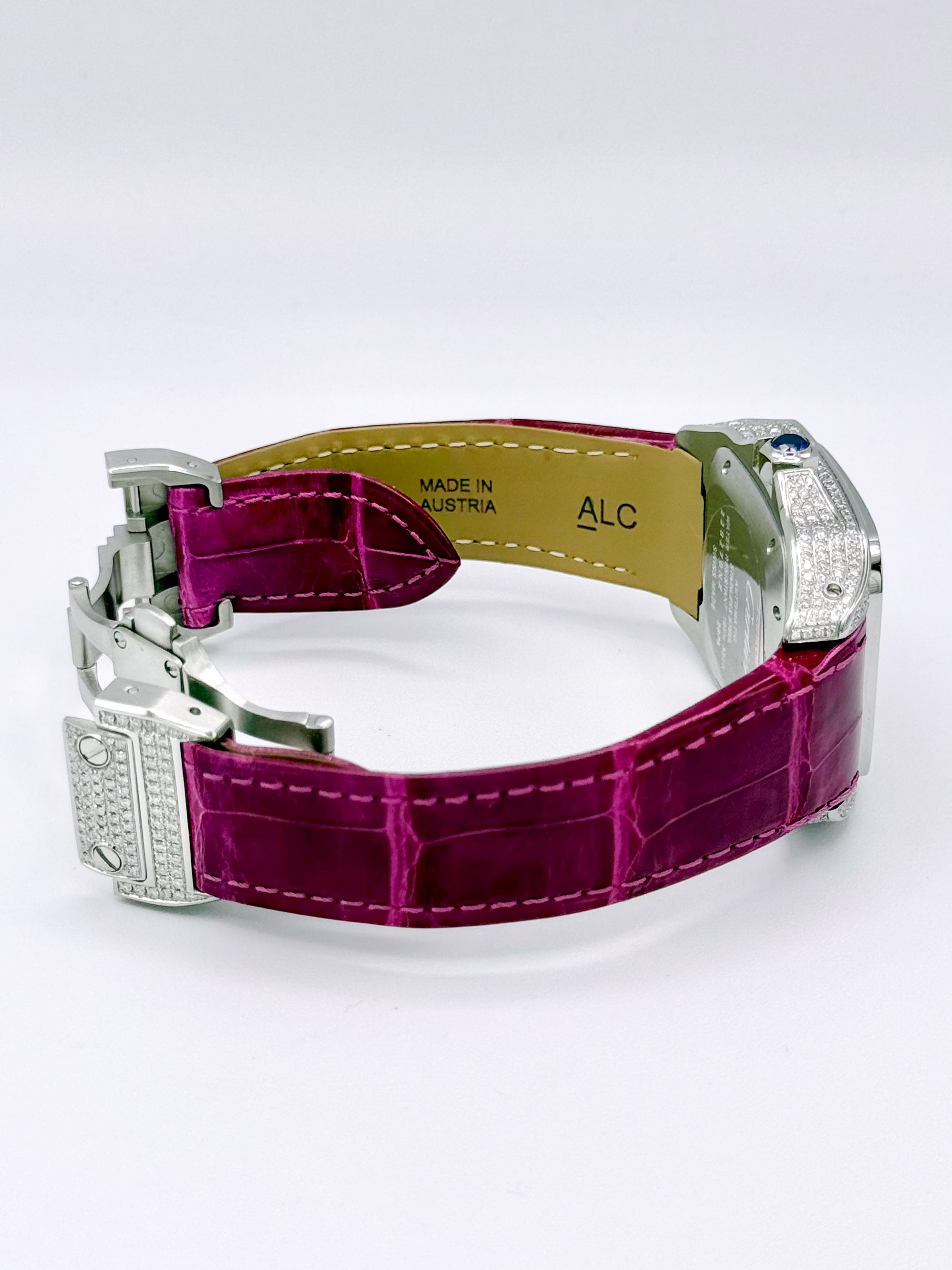 CARTIER SANTOS 100 MEDIUM 35.6MM x 44.2MM