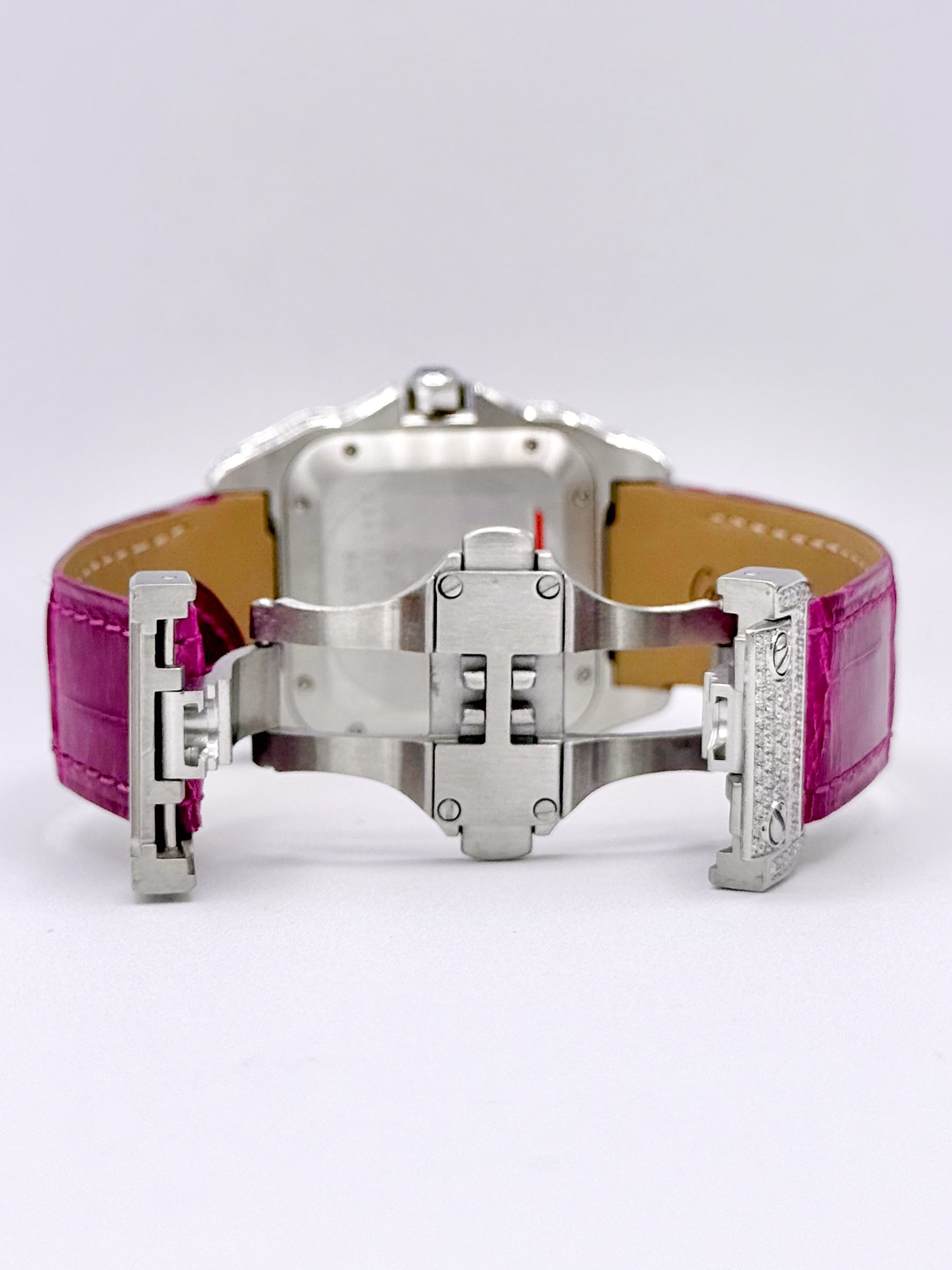 CARTIER SANTOS 100 MEDIUM 35.6MM x 44.2MM