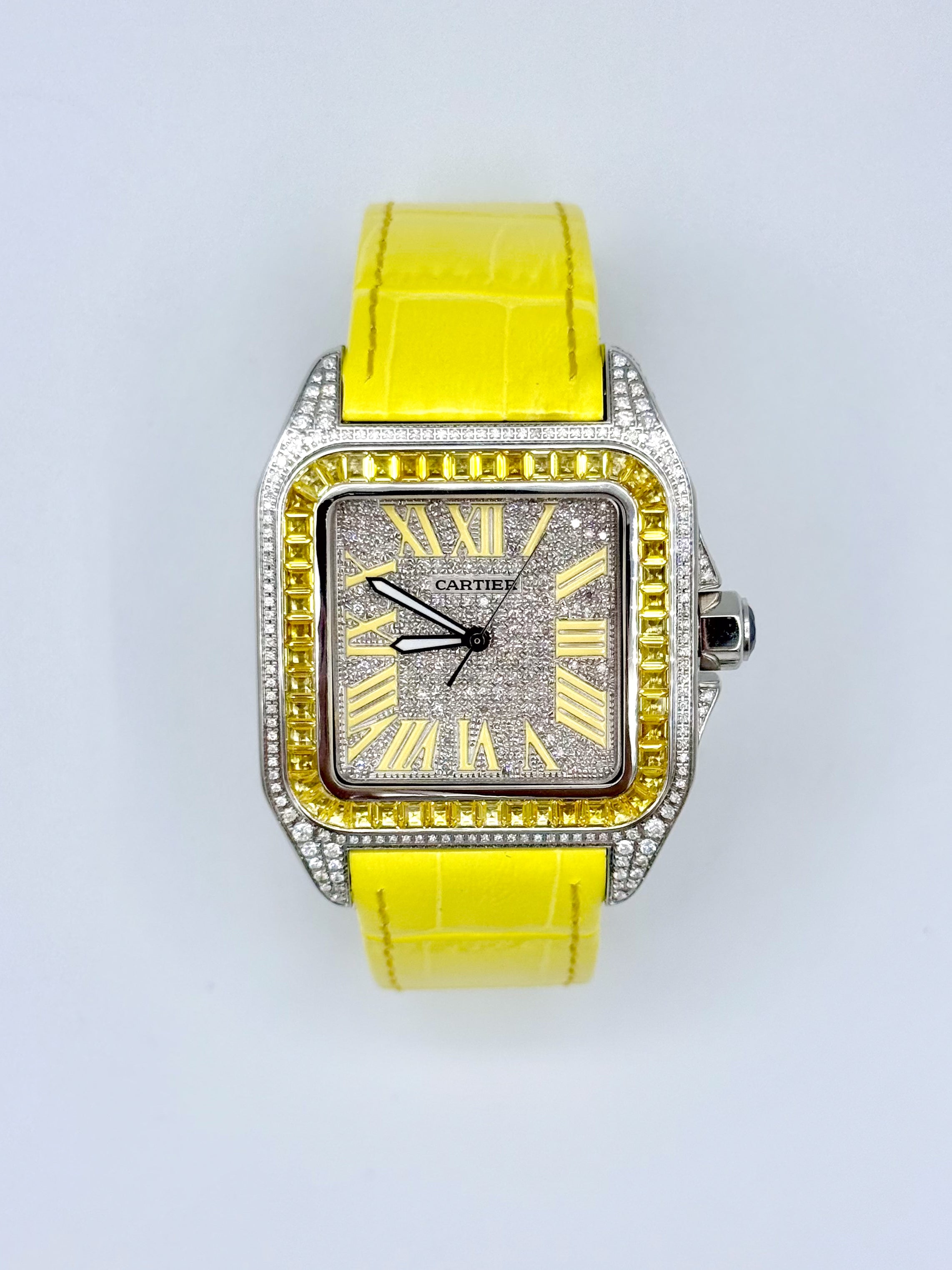 CARTIER SANTOS 100 LARGE 41.3MM x 51.1MM