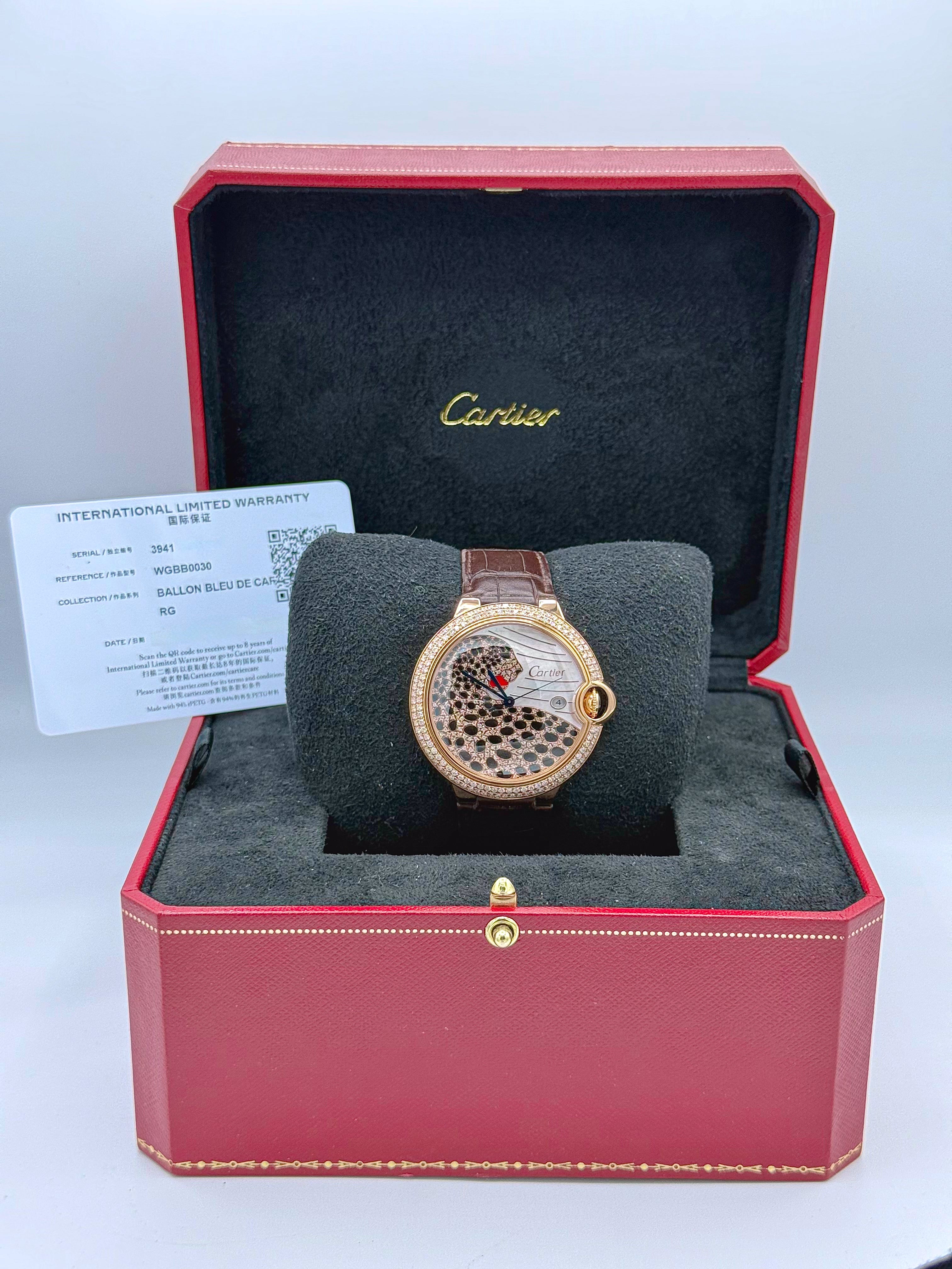 CARTIER BALLON BLEU 42MM