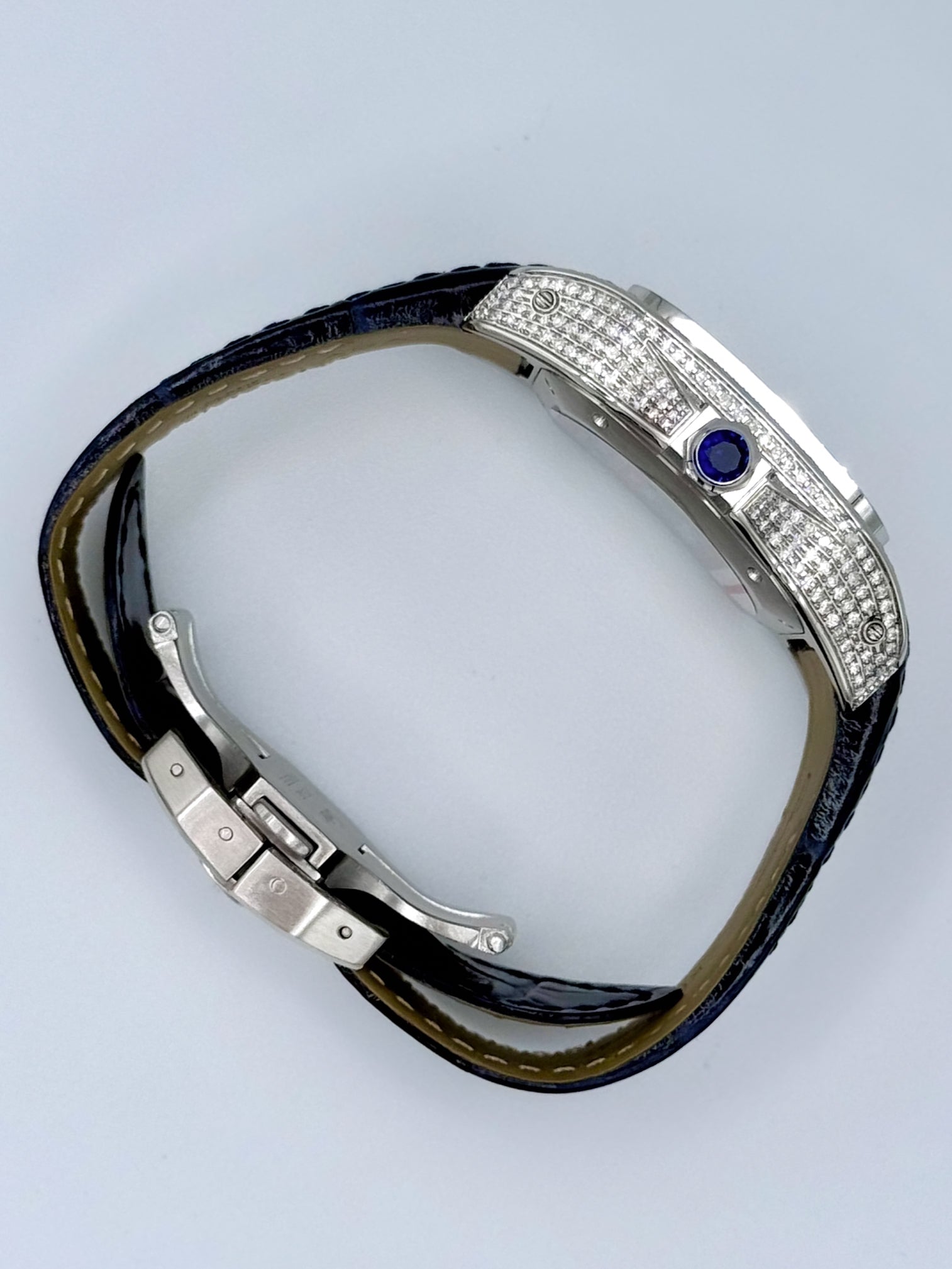 CARTIER SANTOS 100 MEDIUM 35.6MM x 44.2MM