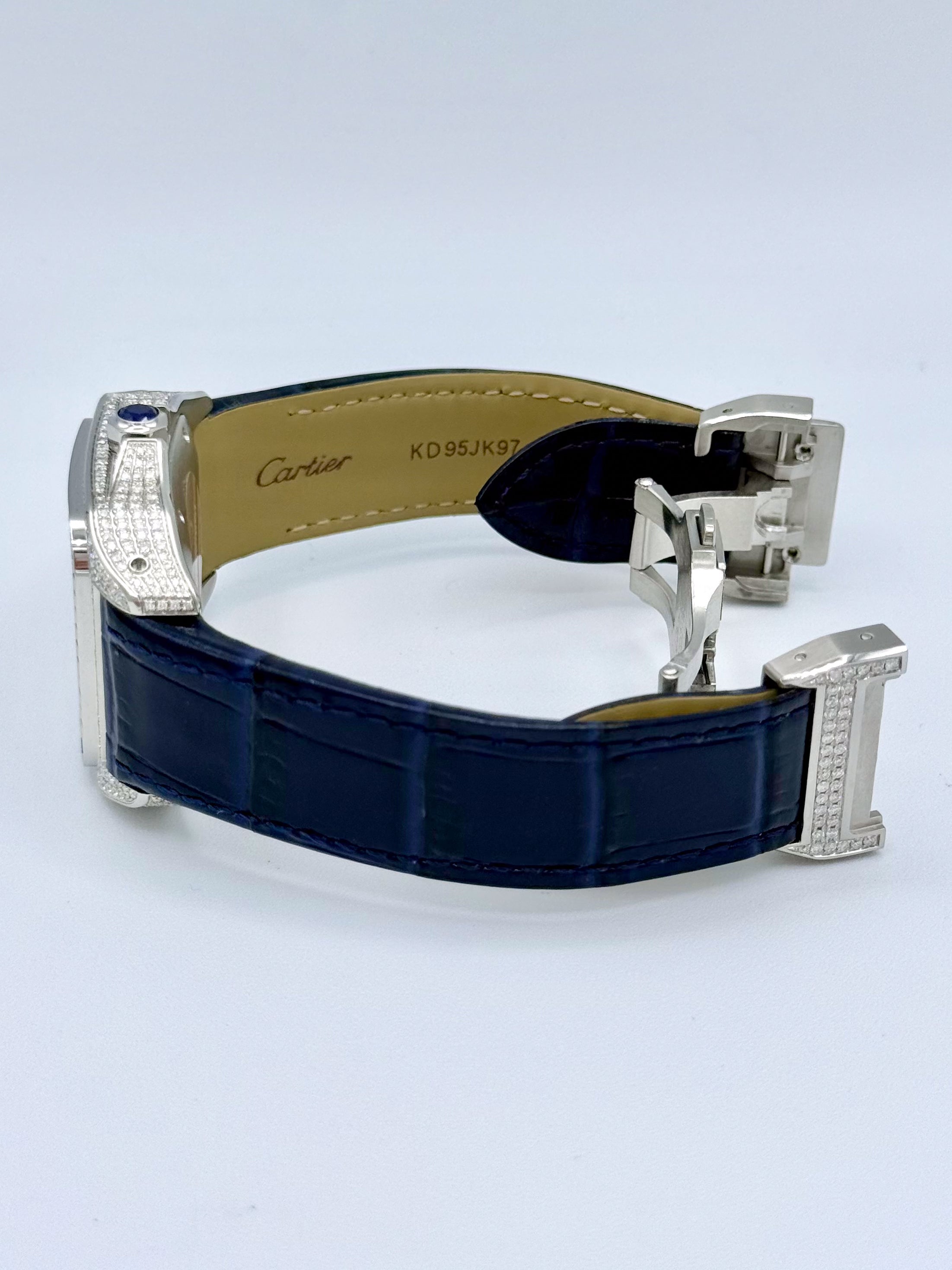 CARTIER SANTOS 100 MEDIUM 35.6MM x 44.2MM