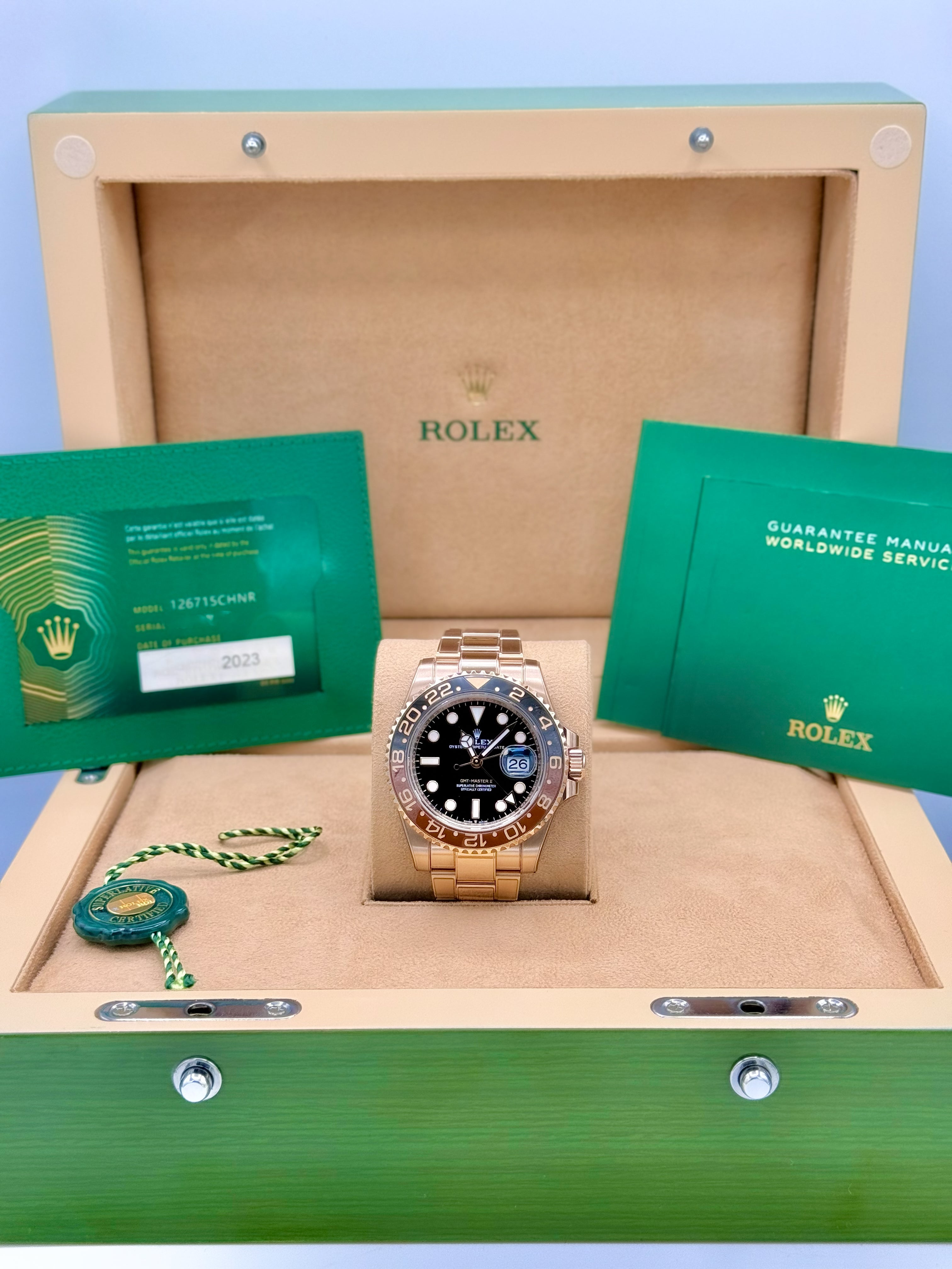 ROLEX GMT-MASTER II 40MM