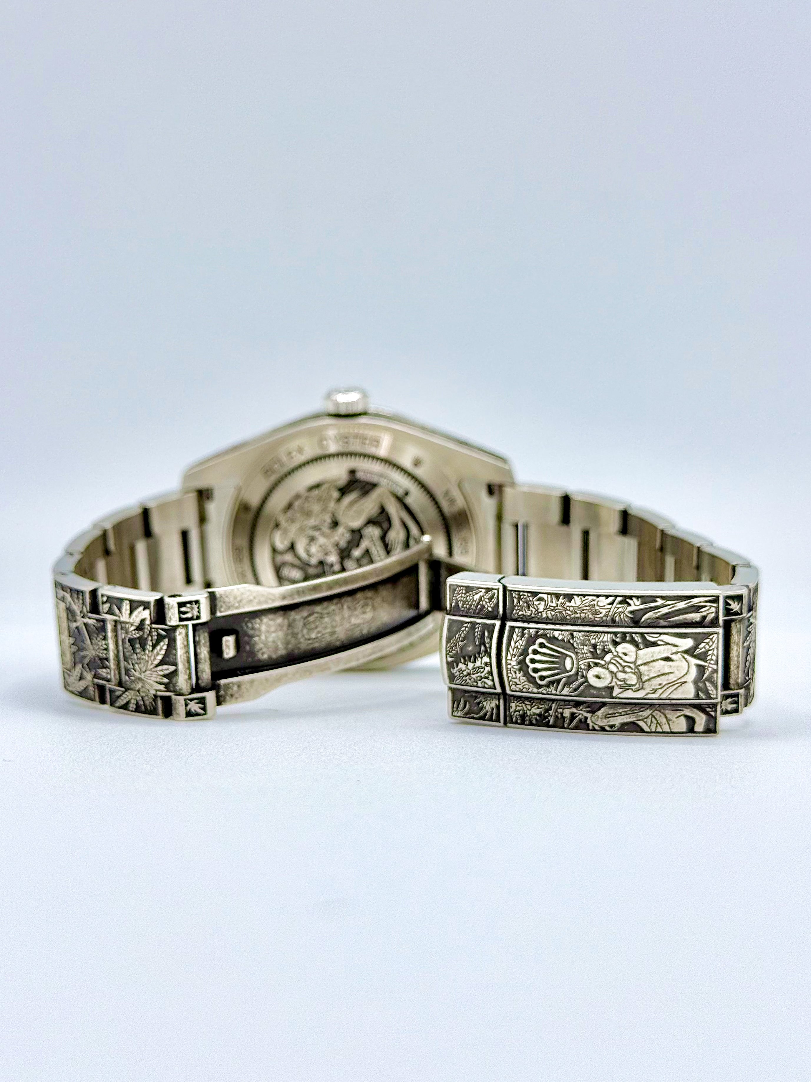 ROLEX MILGAUSS CANNABIS 40MM "MARIJUANA"