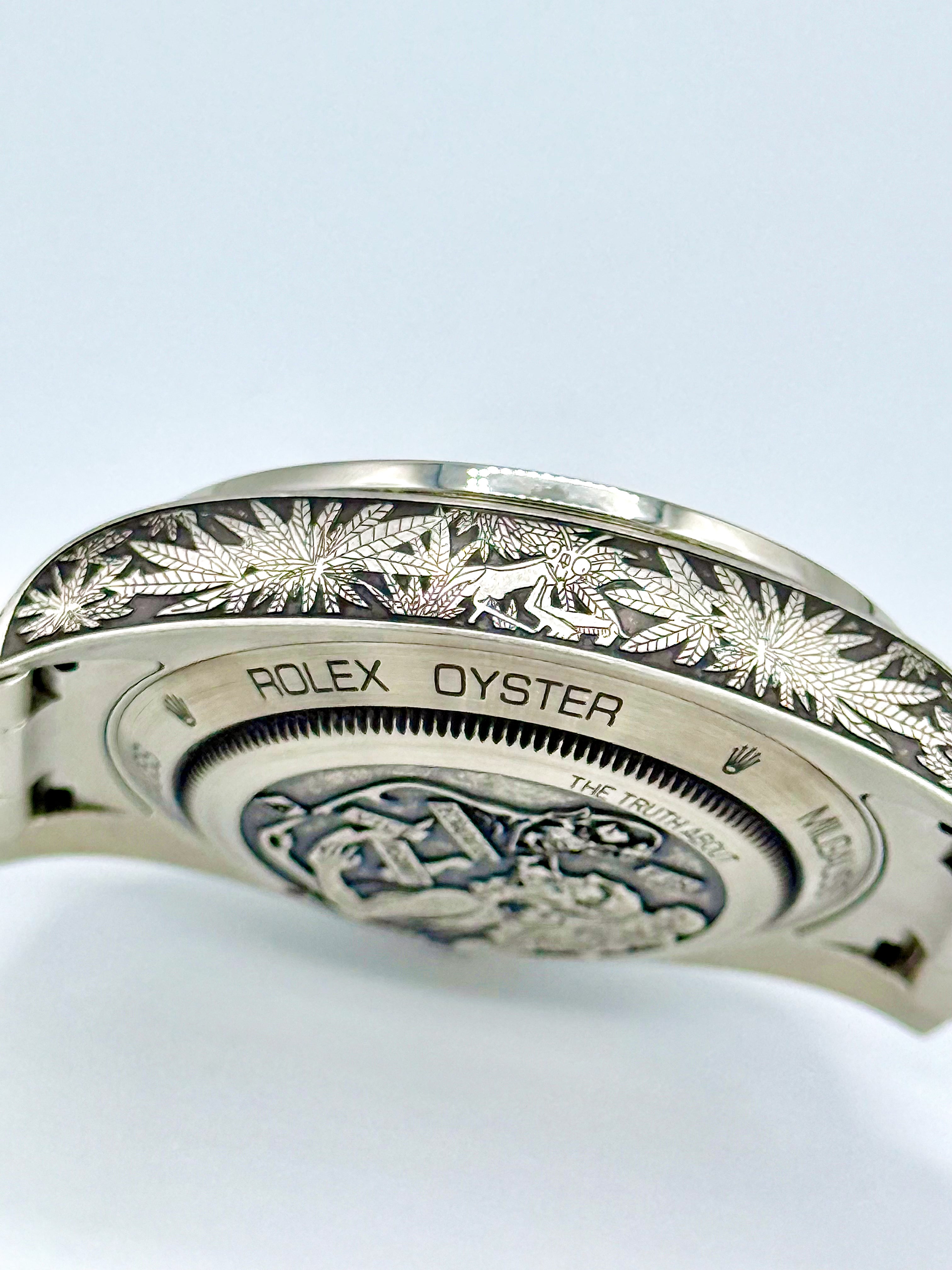 ROLEX MILGAUSS CANNABIS 40MM "MARIJUANA"