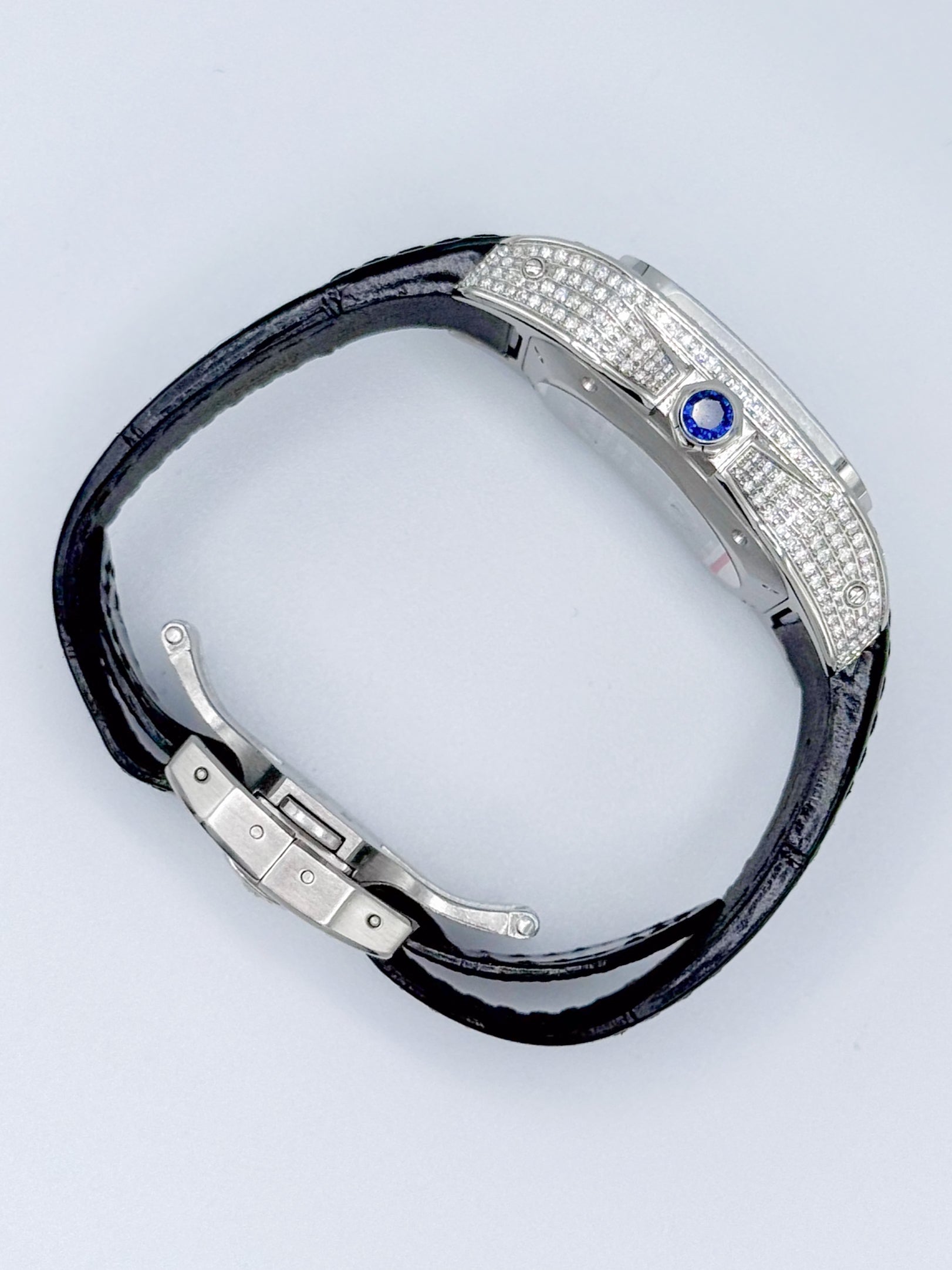 CARTIER SANTOS 100 MEDIUM 35.6MM x 44.2MM