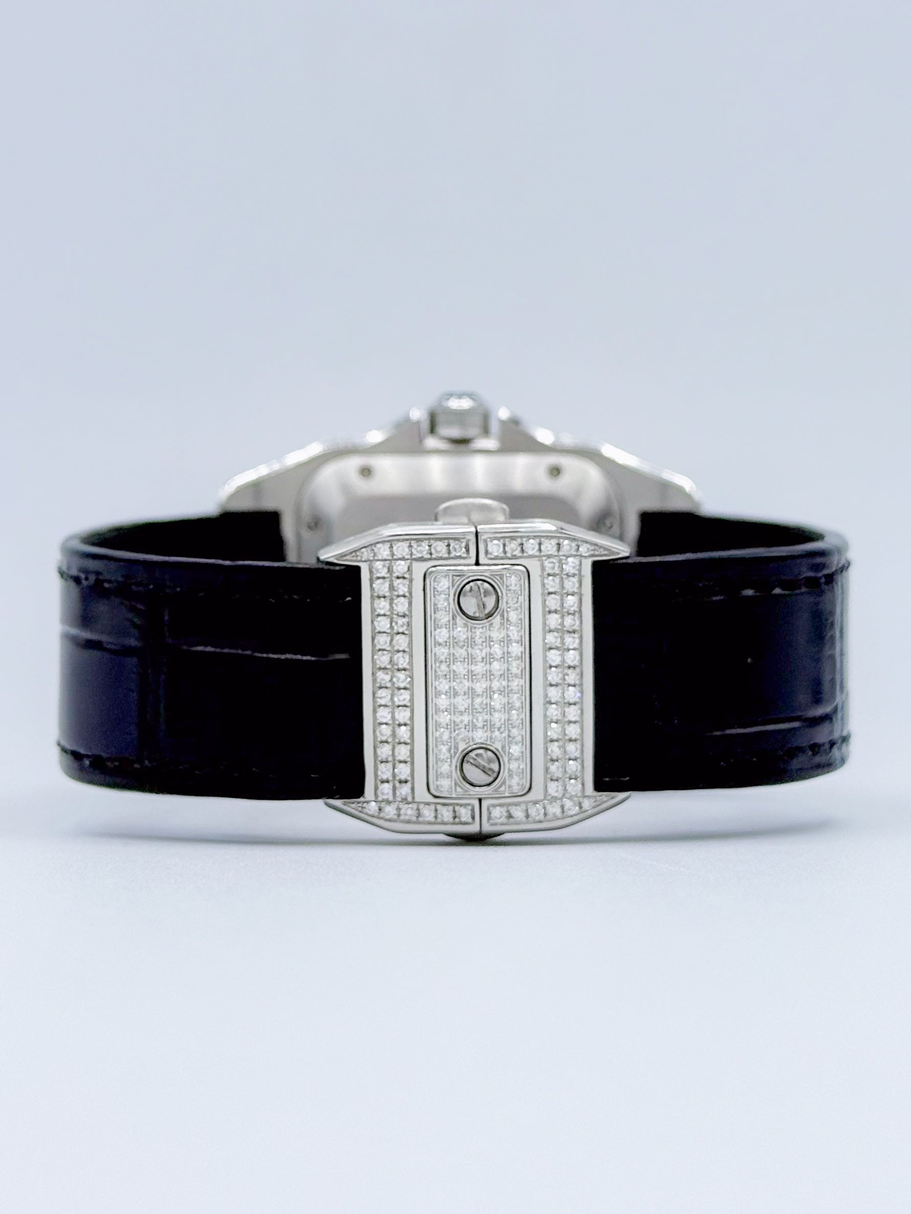 CARTIER SANTOS 100 MEDIUM 35.6MM x 44.2MM