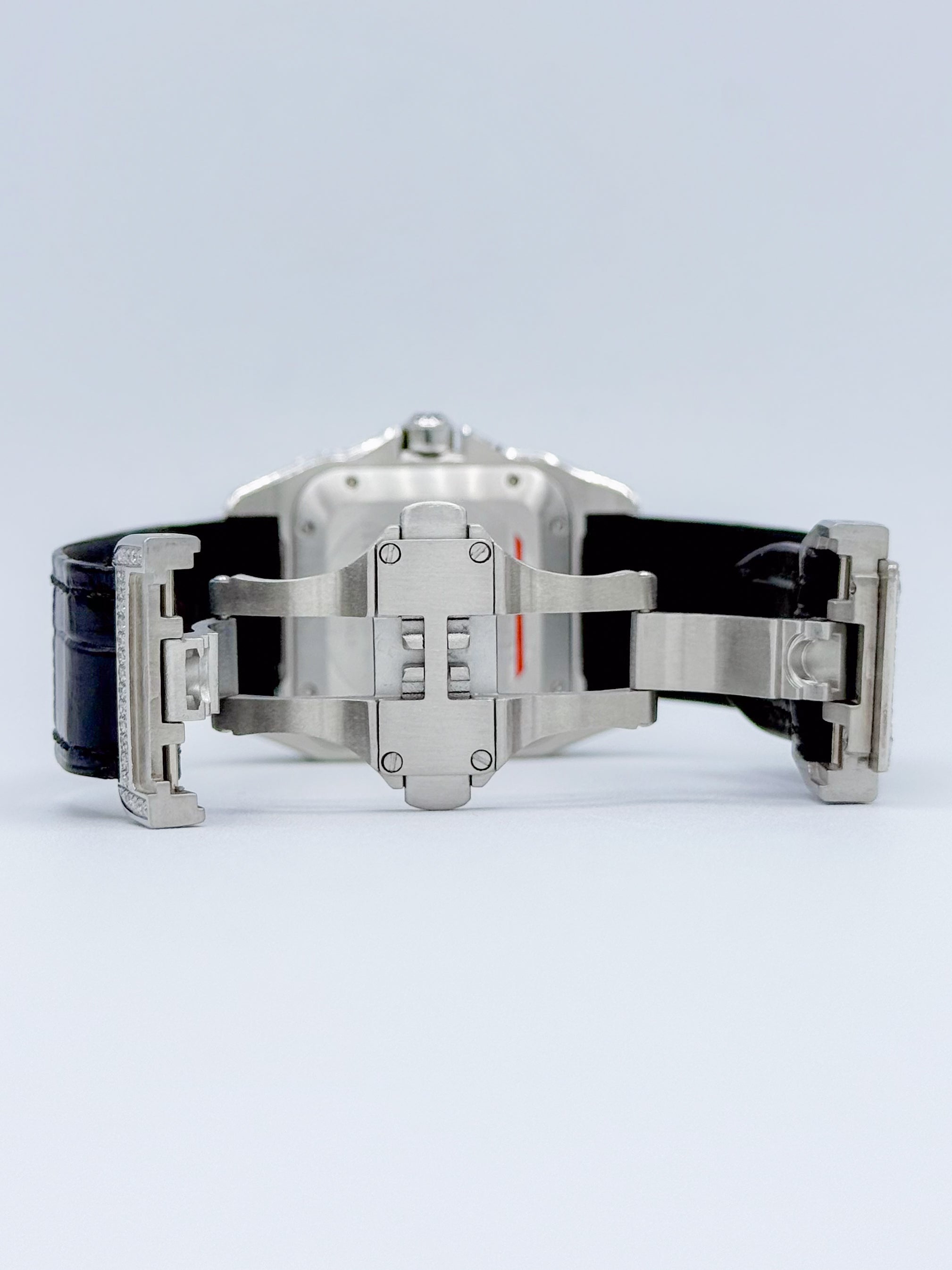 CARTIER SANTOS 100 MEDIUM 35.6MM x 44.2MM