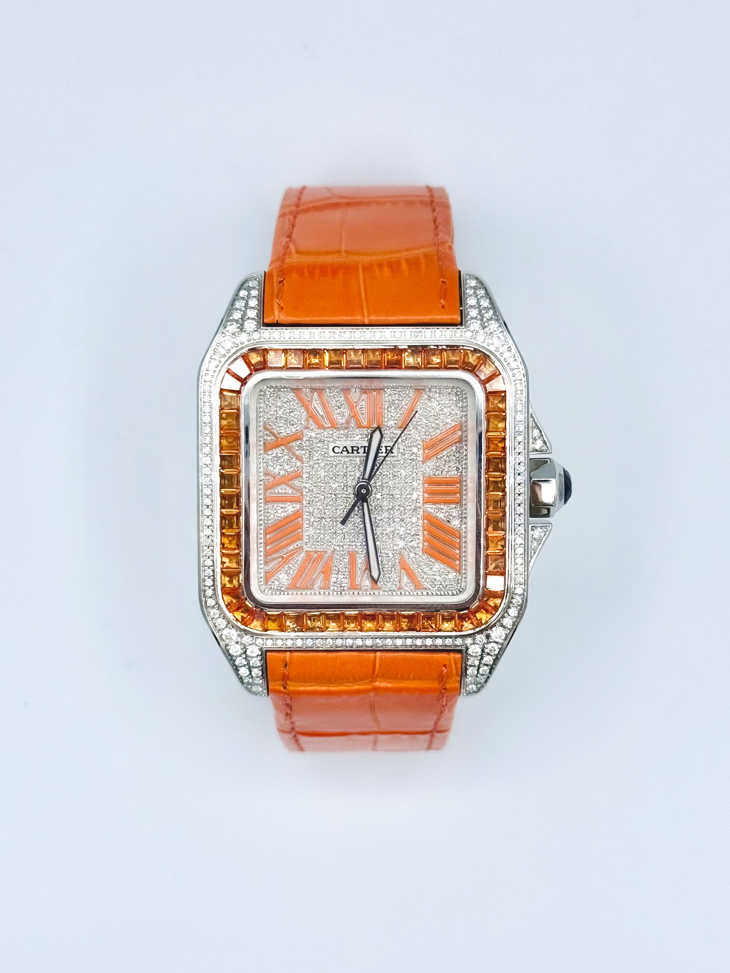 CARTIER SANTOS 100 LARGE 41.3MM x 51.1MM