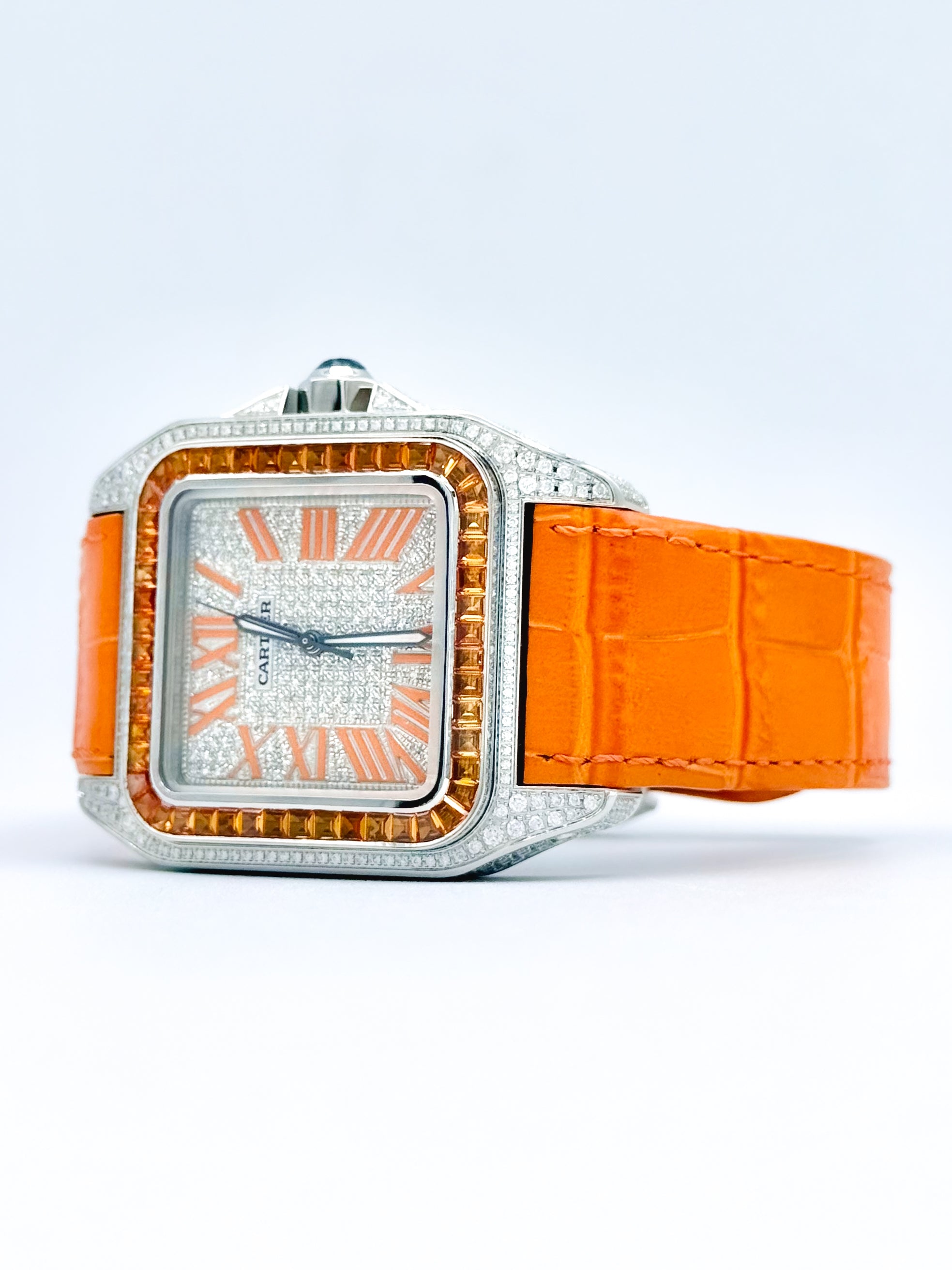 CARTIER SANTOS 100 LARGE 41.3MM x 51.1MM