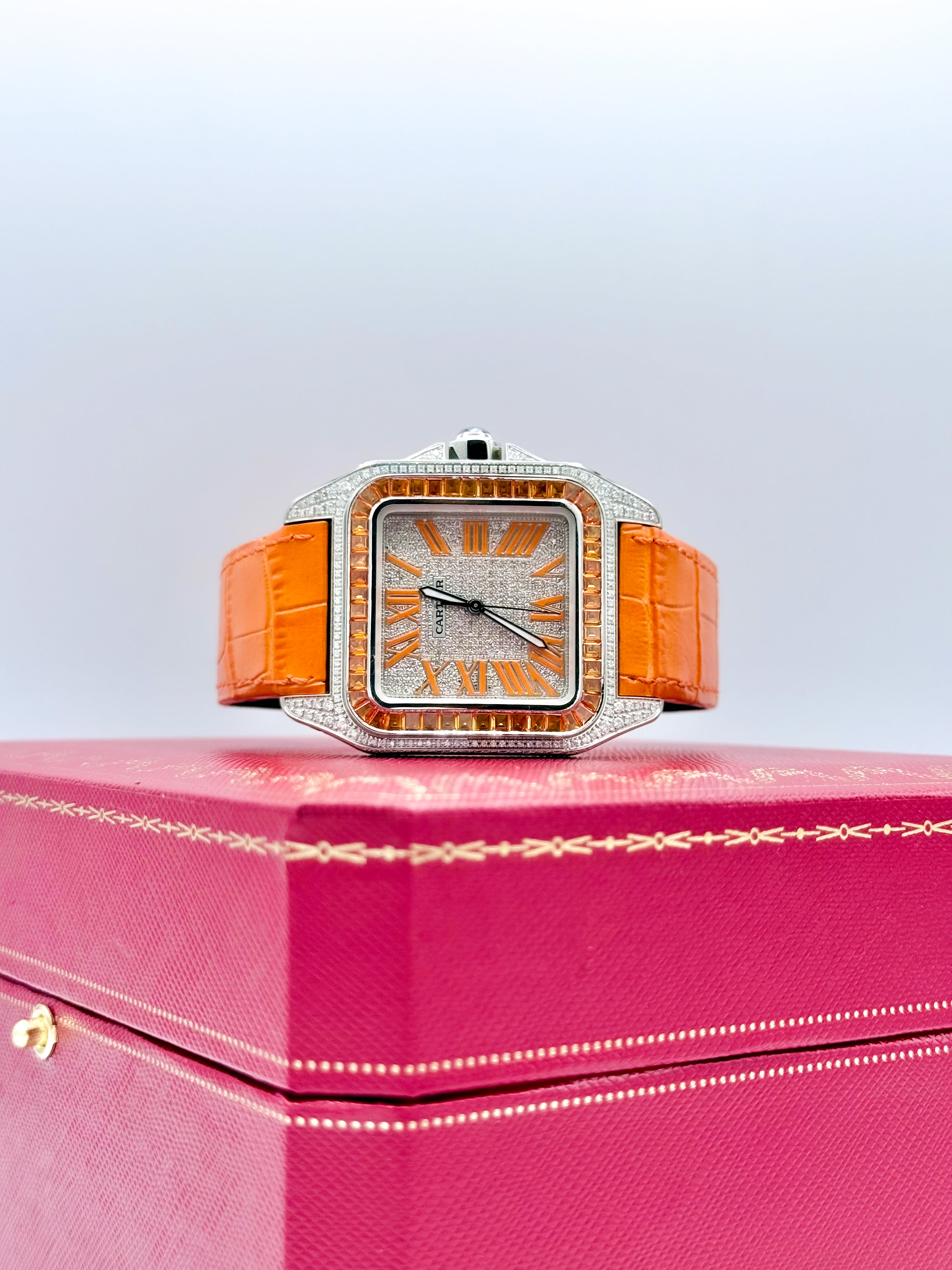 CARTIER SANTOS 100 LARGE 41.3MM x 51.1MM