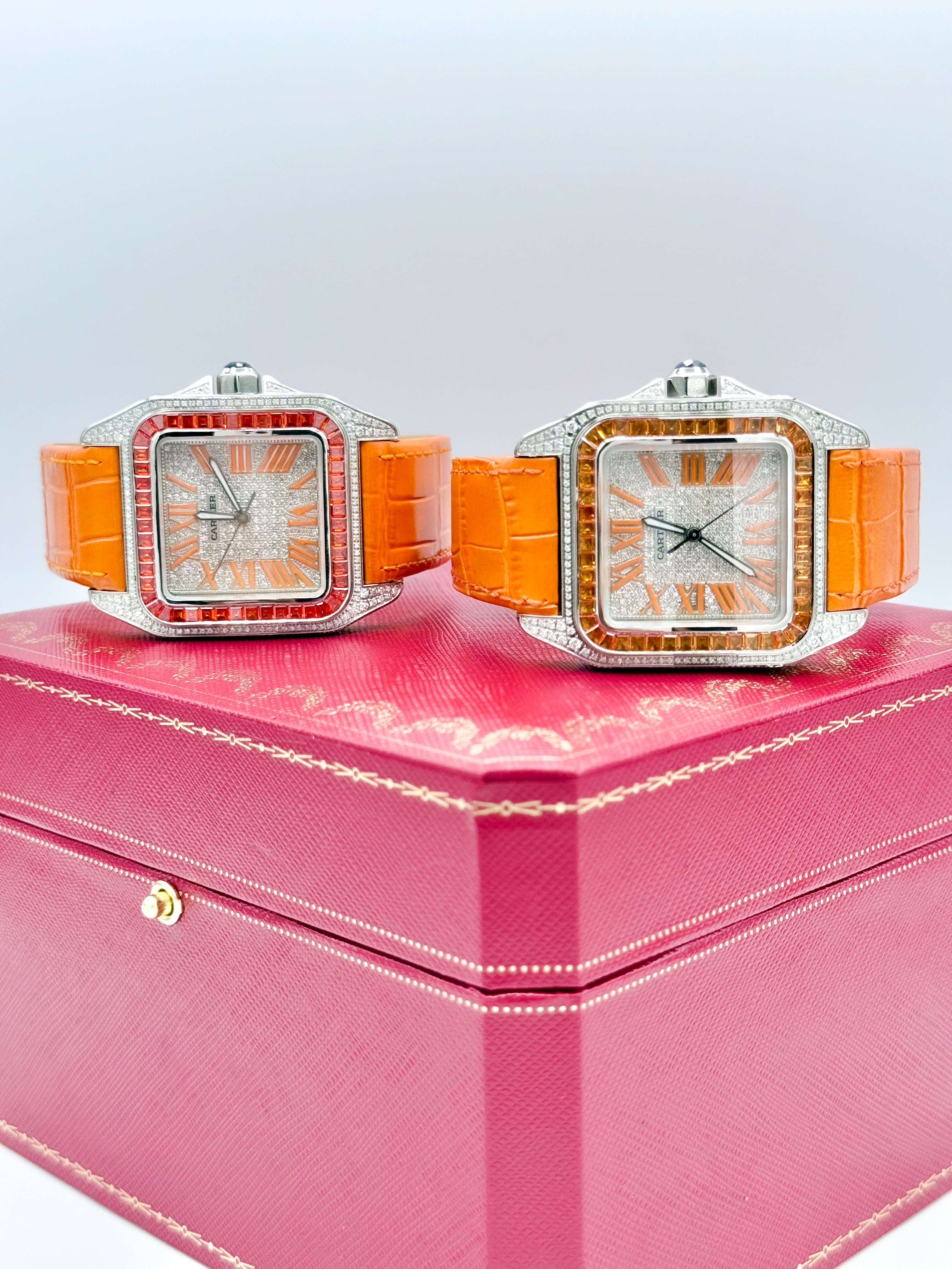 CARTIER SANTOS 100 LARGE 41.3MM x 51.1MM