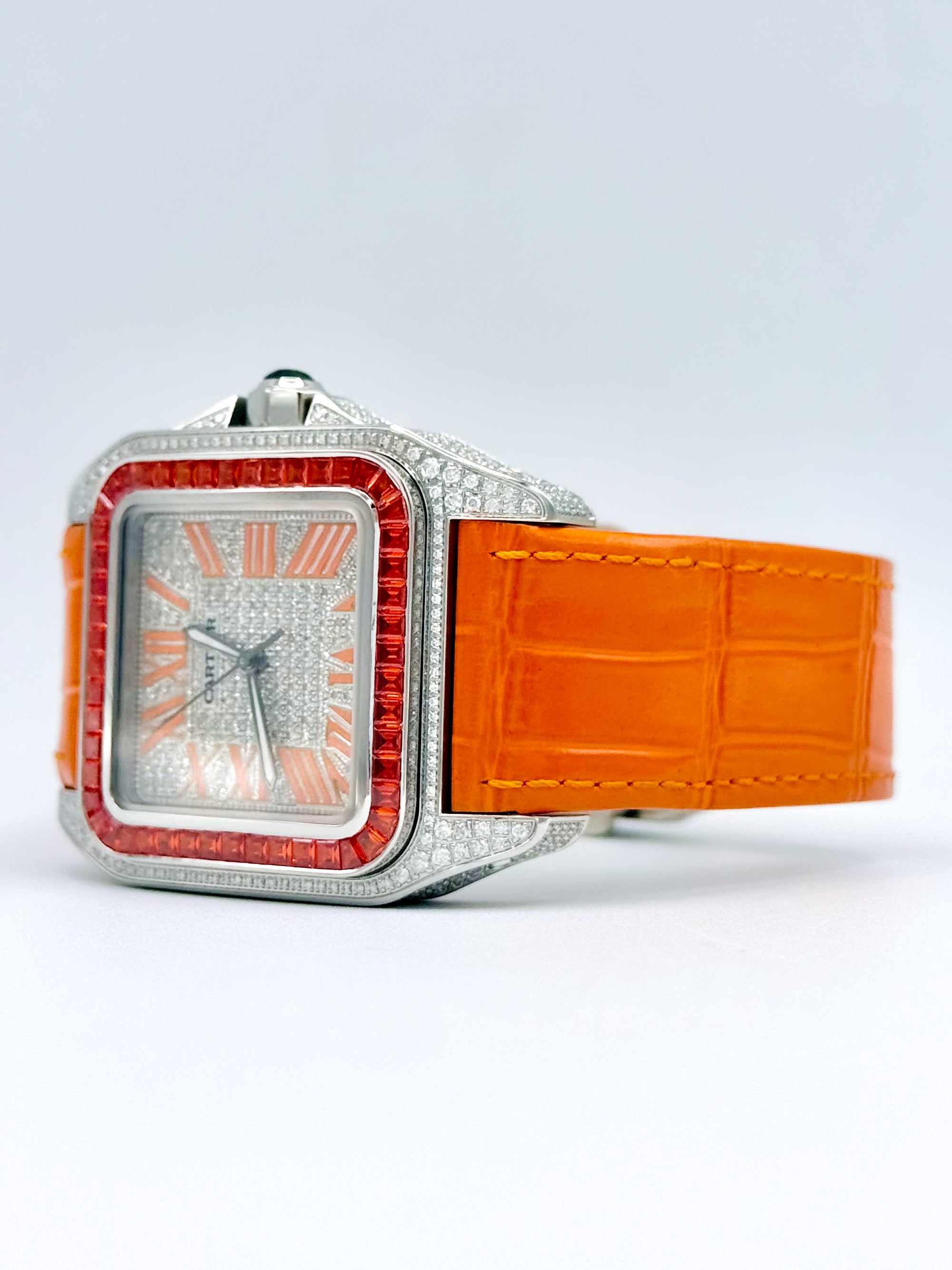 CARTIER SANTOS 100 LARGE 41.3MM x 51.1MM