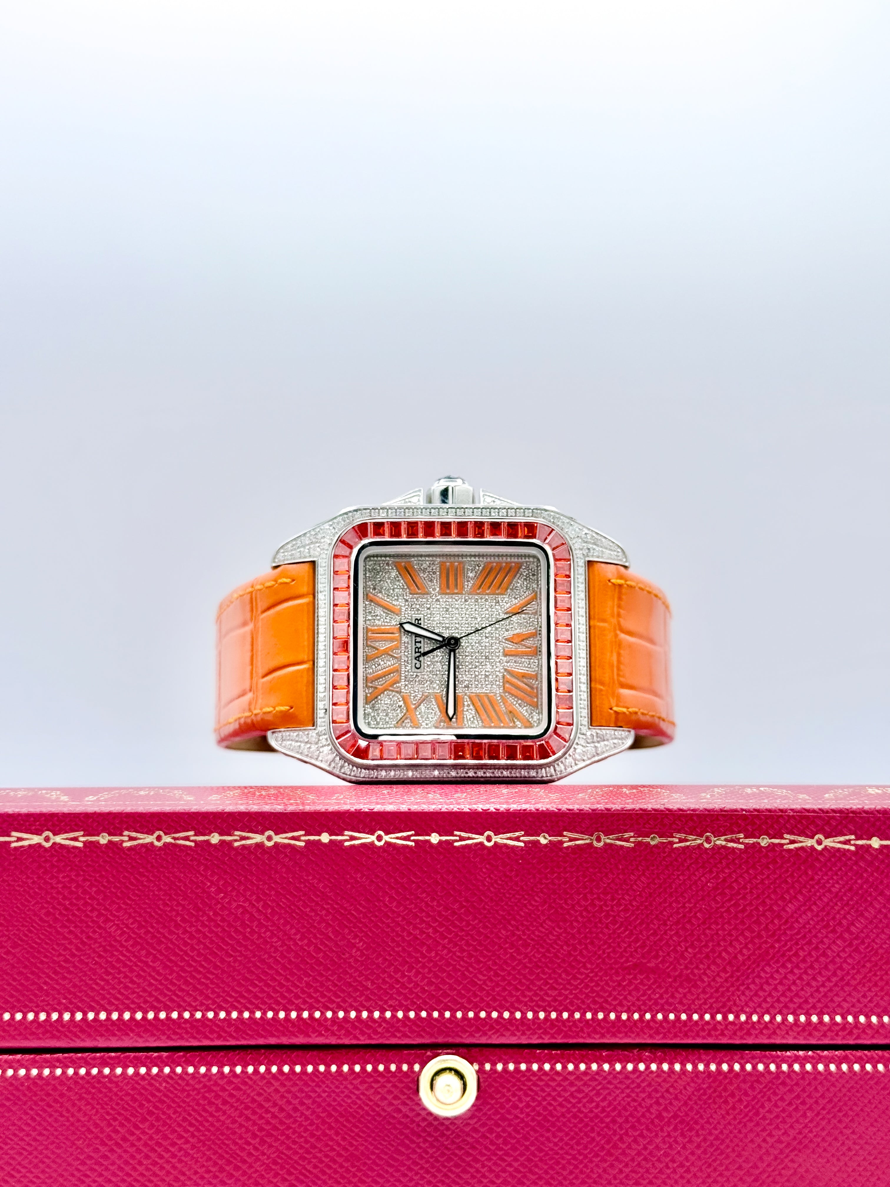 CARTIER SANTOS 100 LARGE 41.3MM x 51.1MM