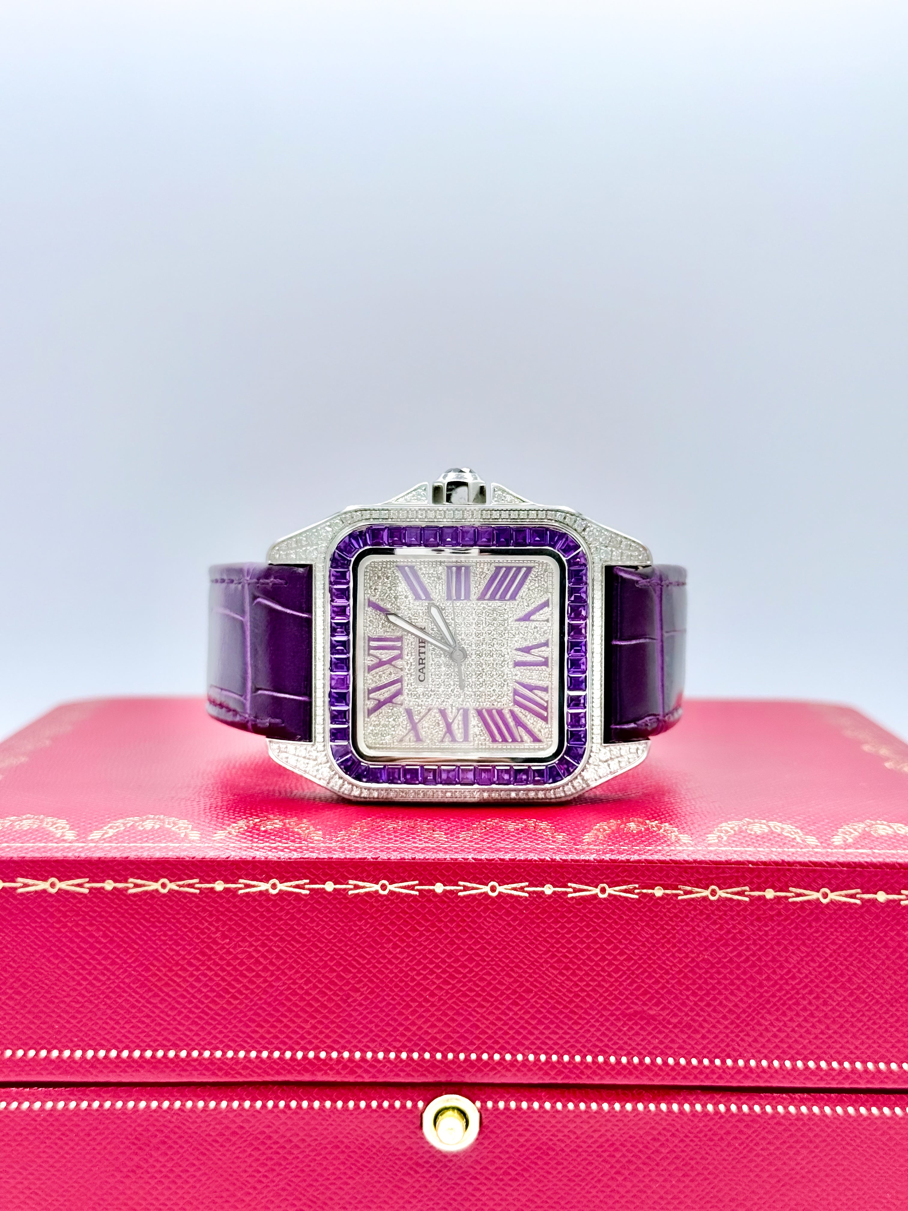CARTIER SANTOS 100 LARGE 41.3MM x 51.1MM