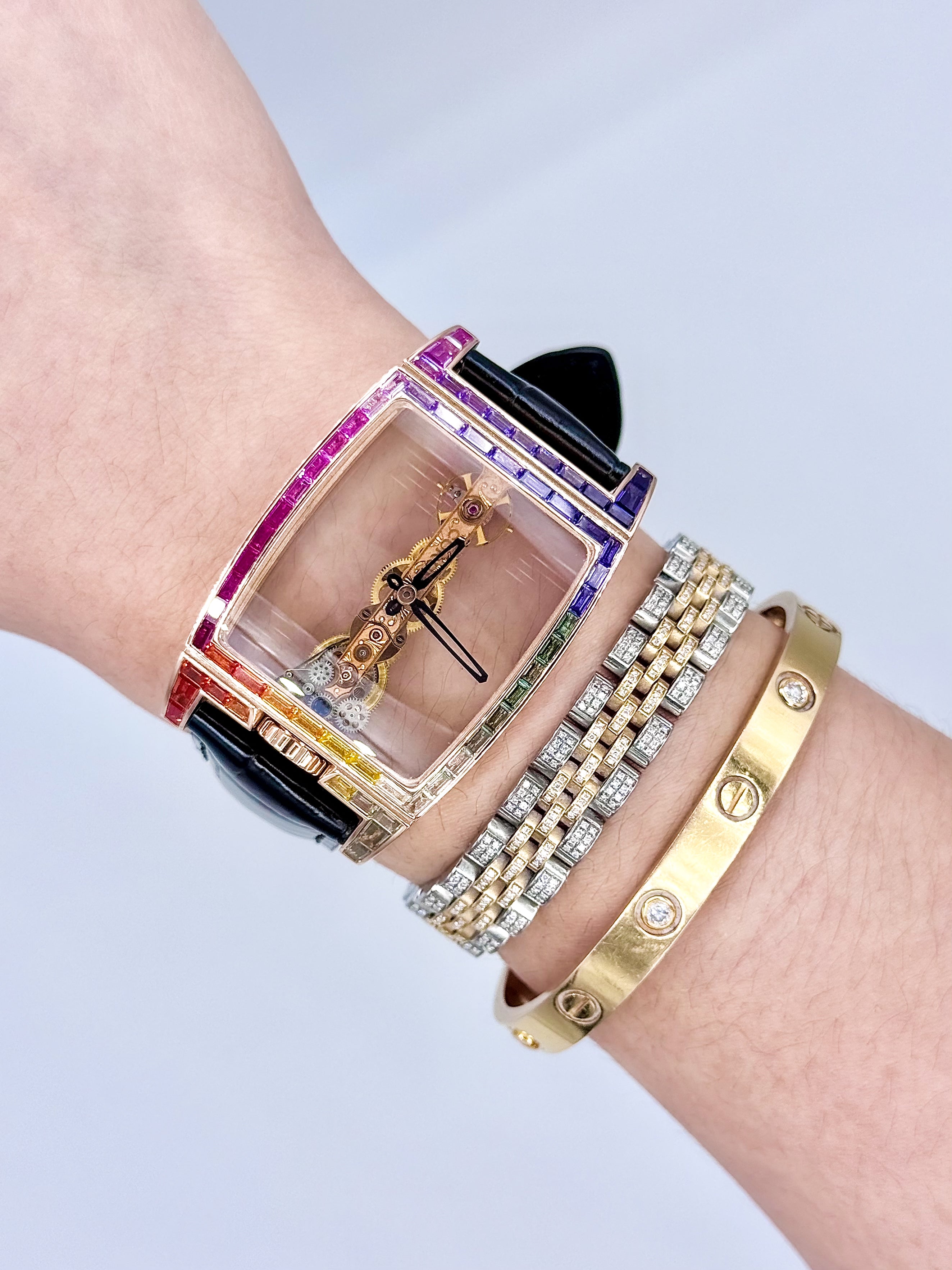 CORUM GOLDEN BRIDGE 32X50MM "RAINBOW GHOST"