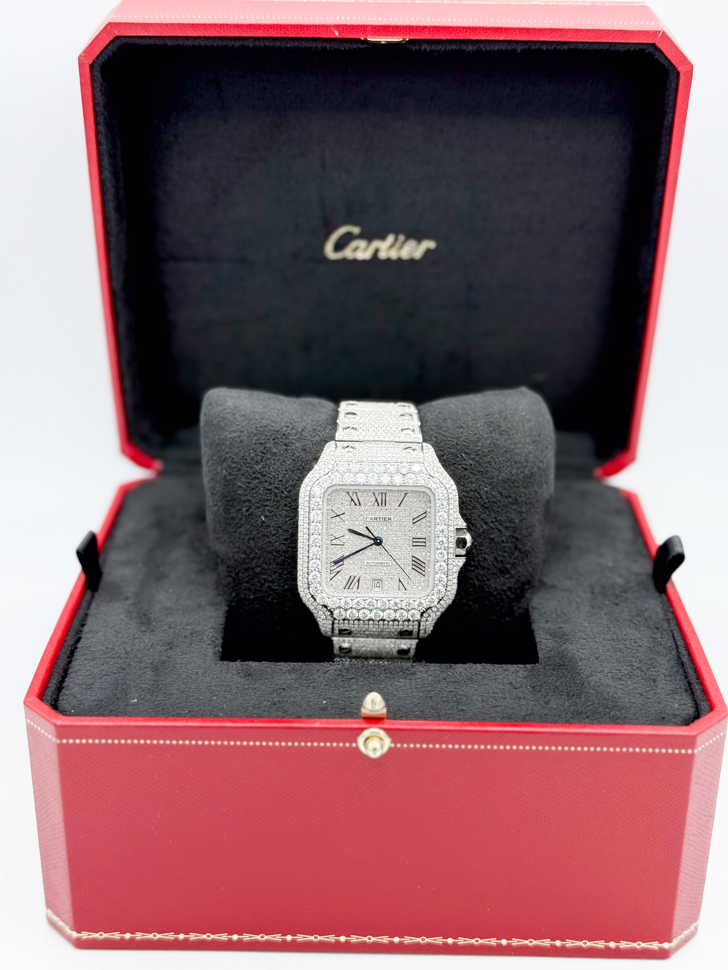 CARTIER SANTOS LARGE 39.8MM x 47.5MM