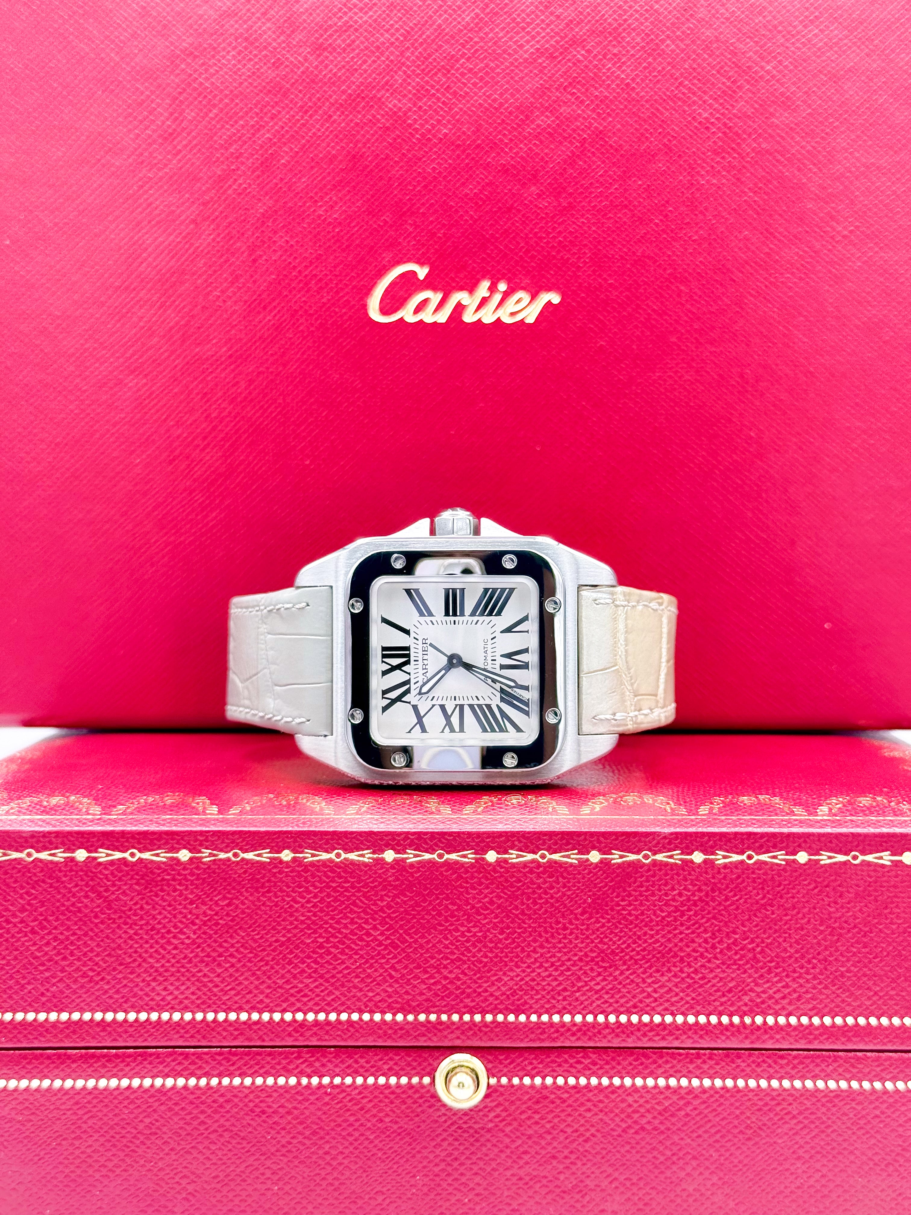 CARTIER SANTOS 100 MEDIUM