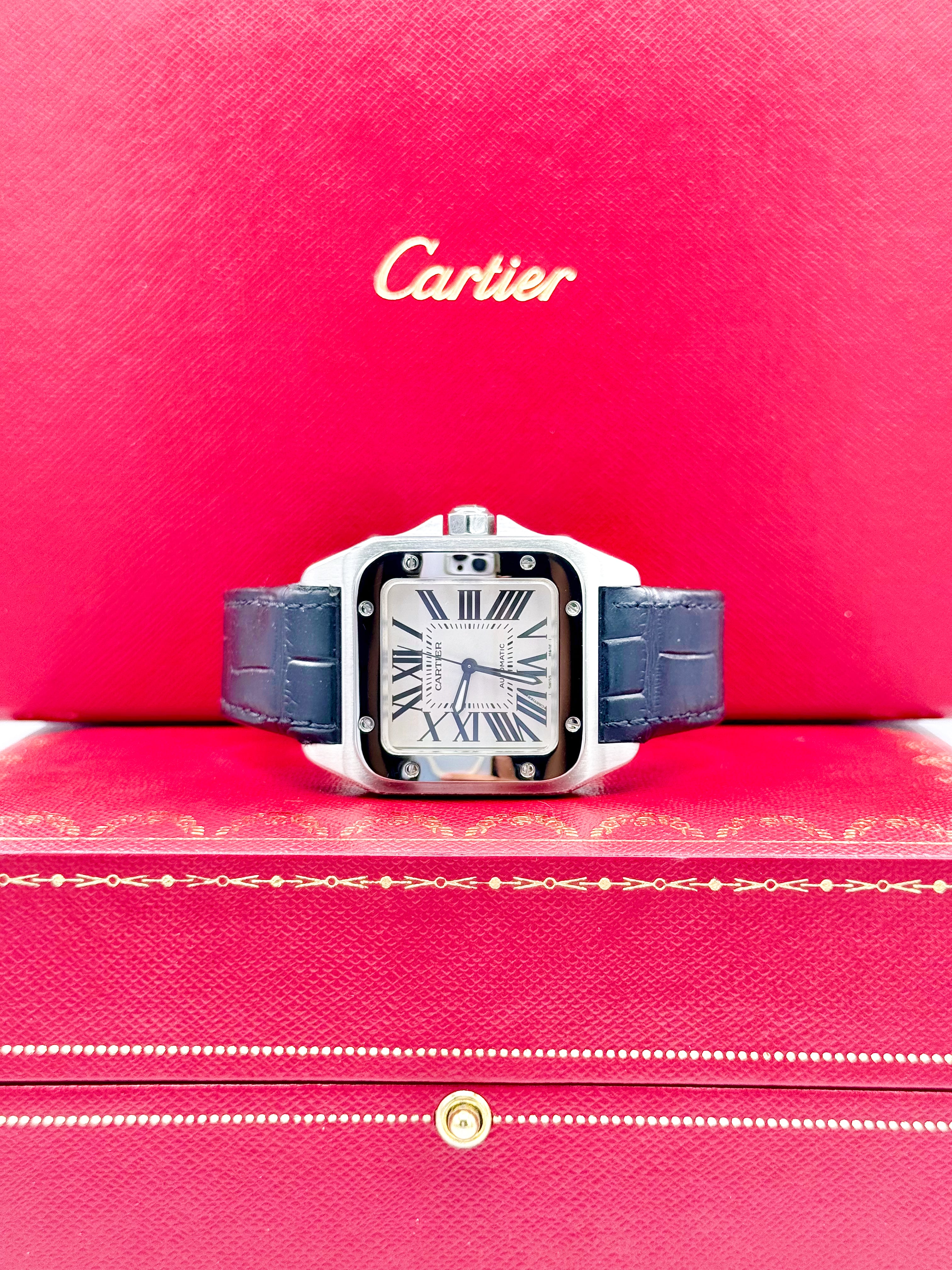 CARTIER SANTOS 100 MEDIUM