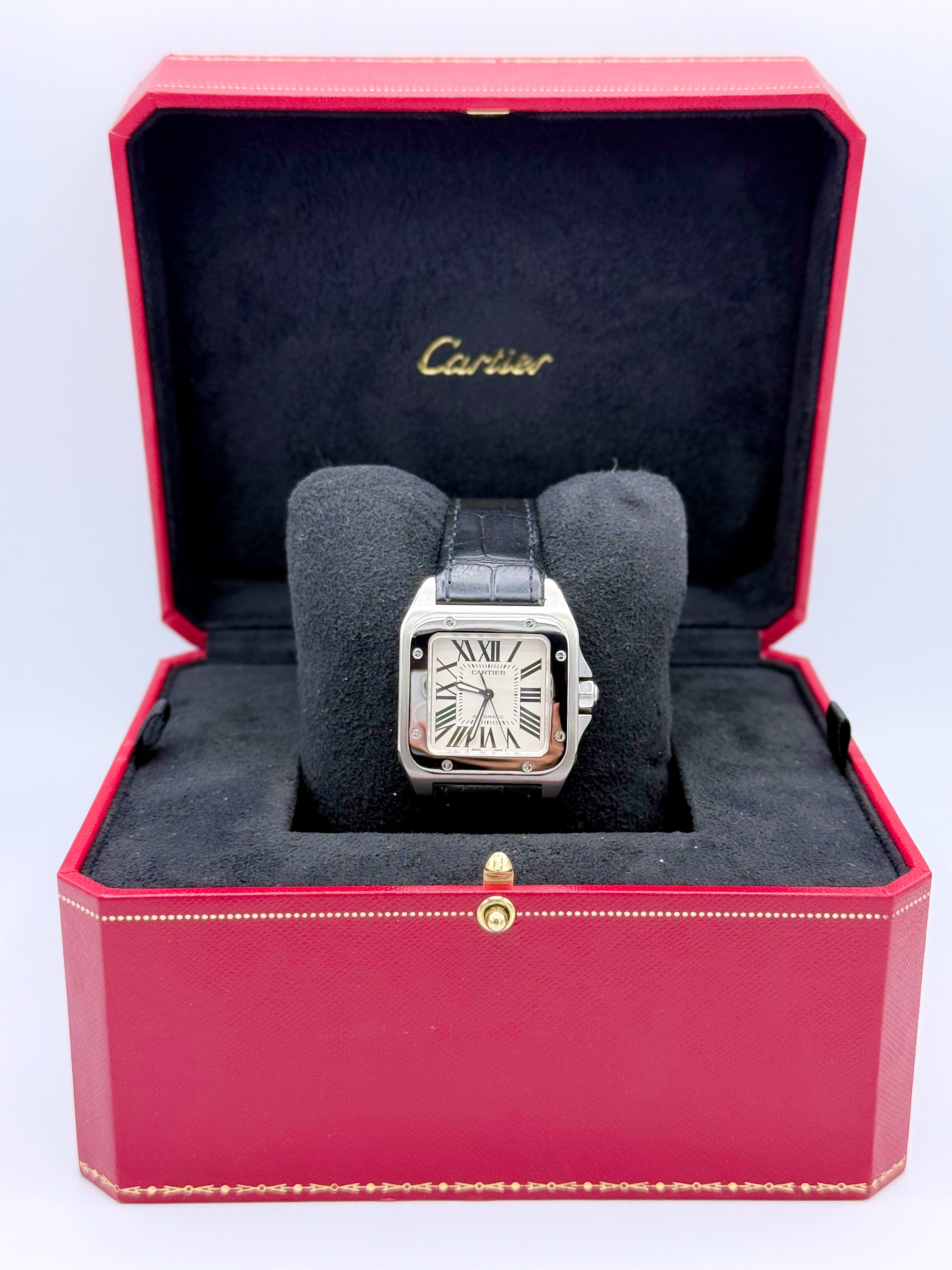 CARTIER SANTOS 100 MEDIUM