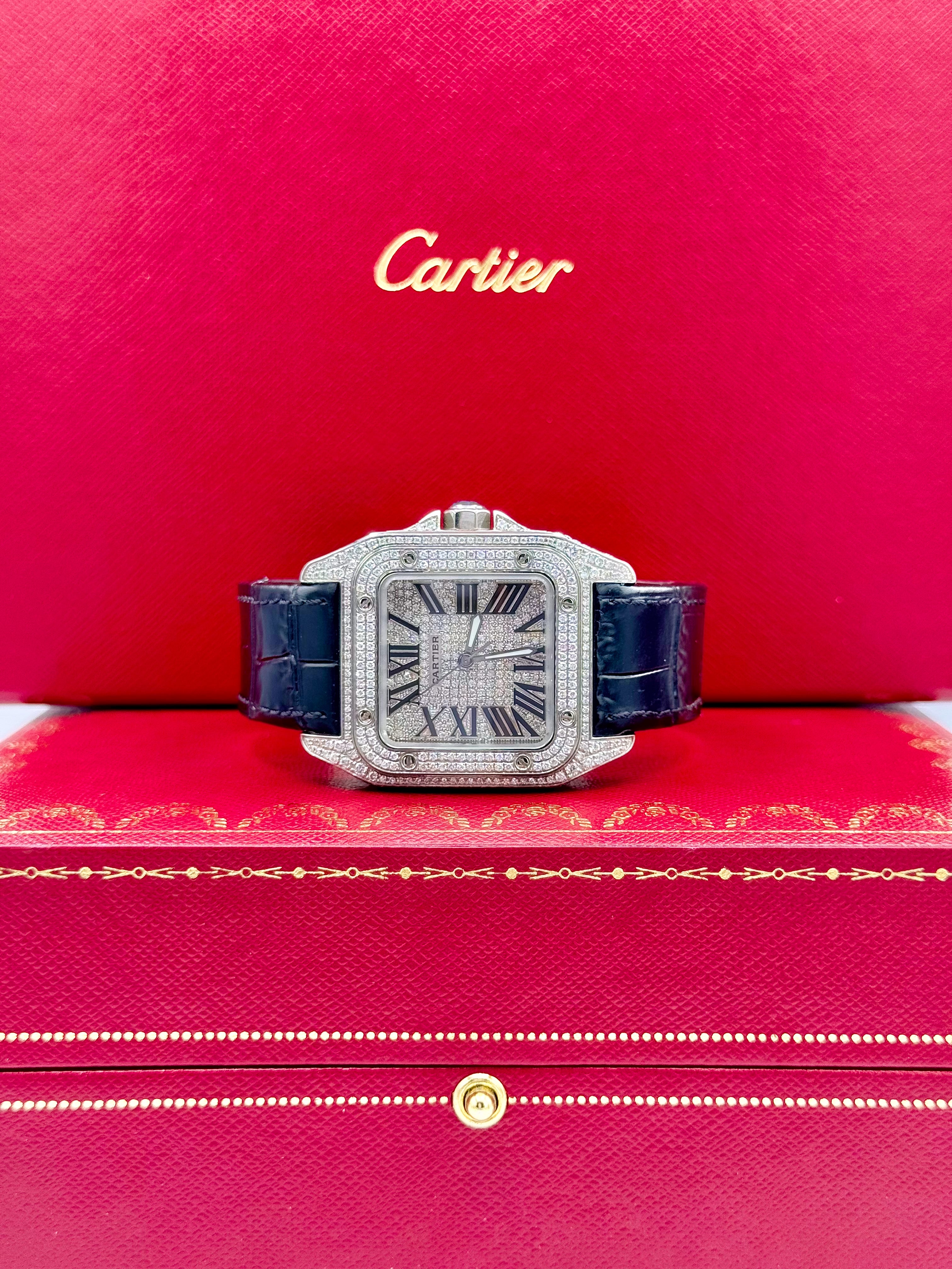 CARTIER SANTOS 100 MEDIUM