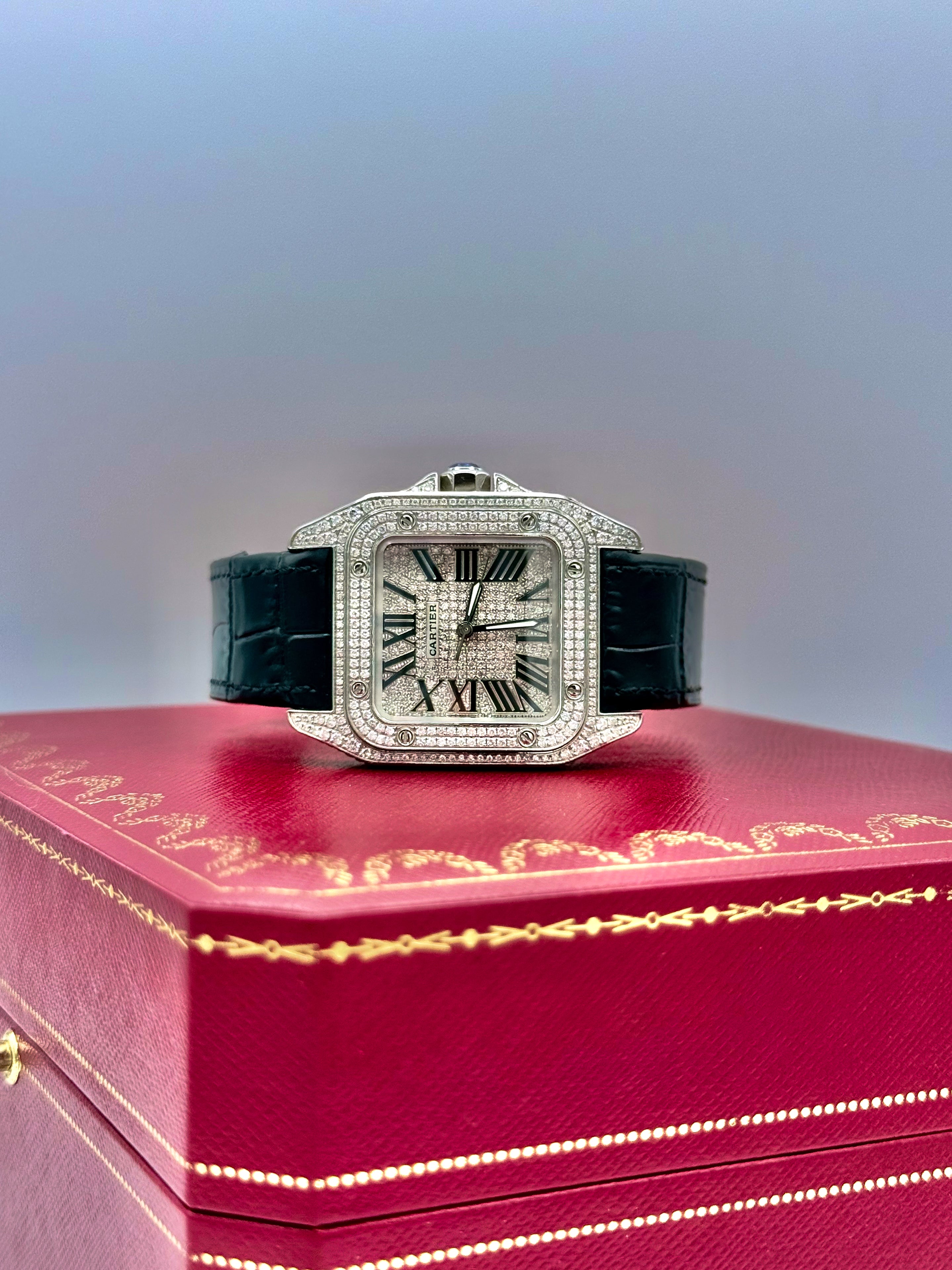 CARTIER SANTOS 100 MEDIUM