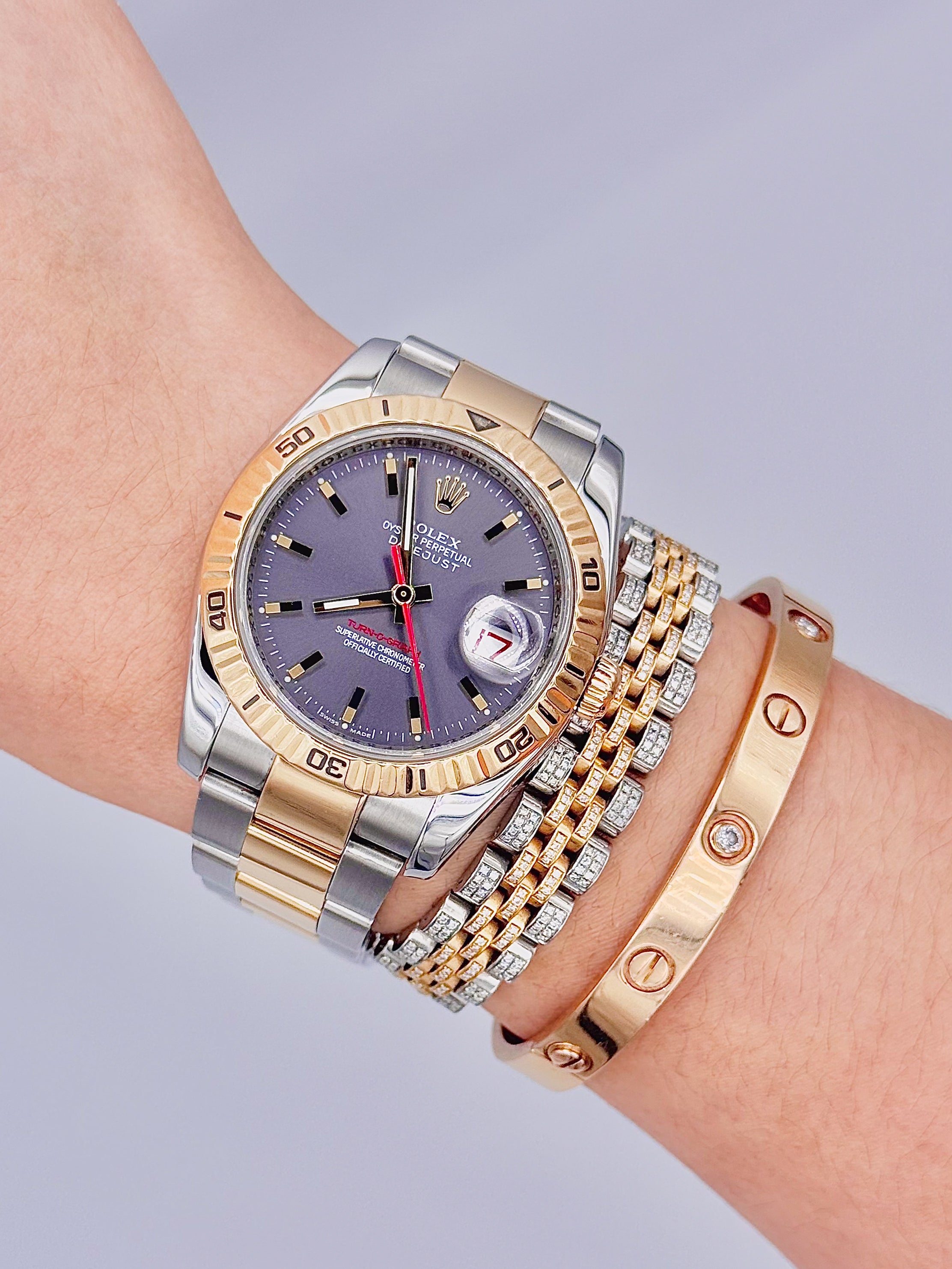 ROLEX DATEJUST TURN-O-GRAPH 36MM