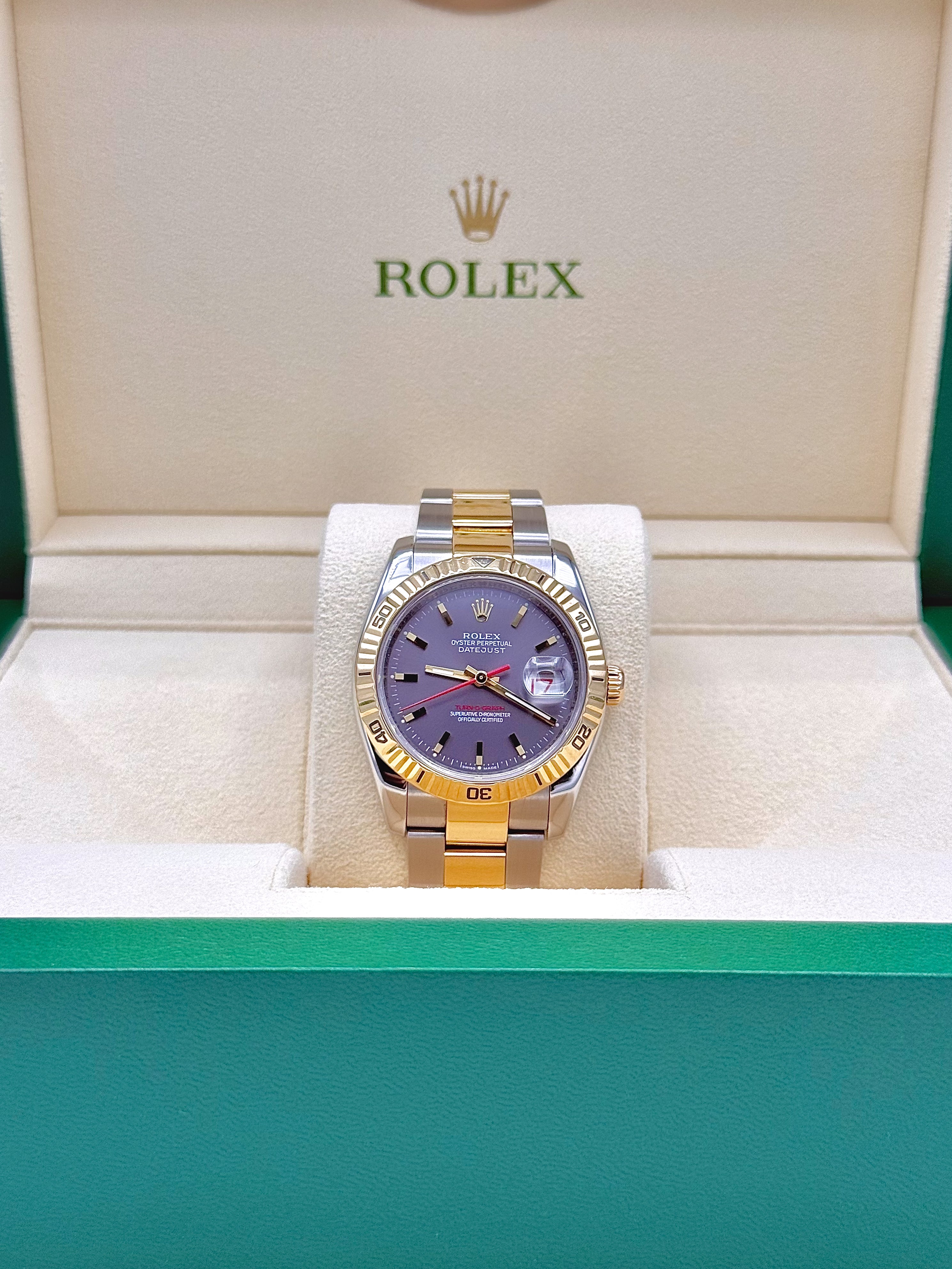 ROLEX DATEJUST TURN-O-GRAPH 36MM