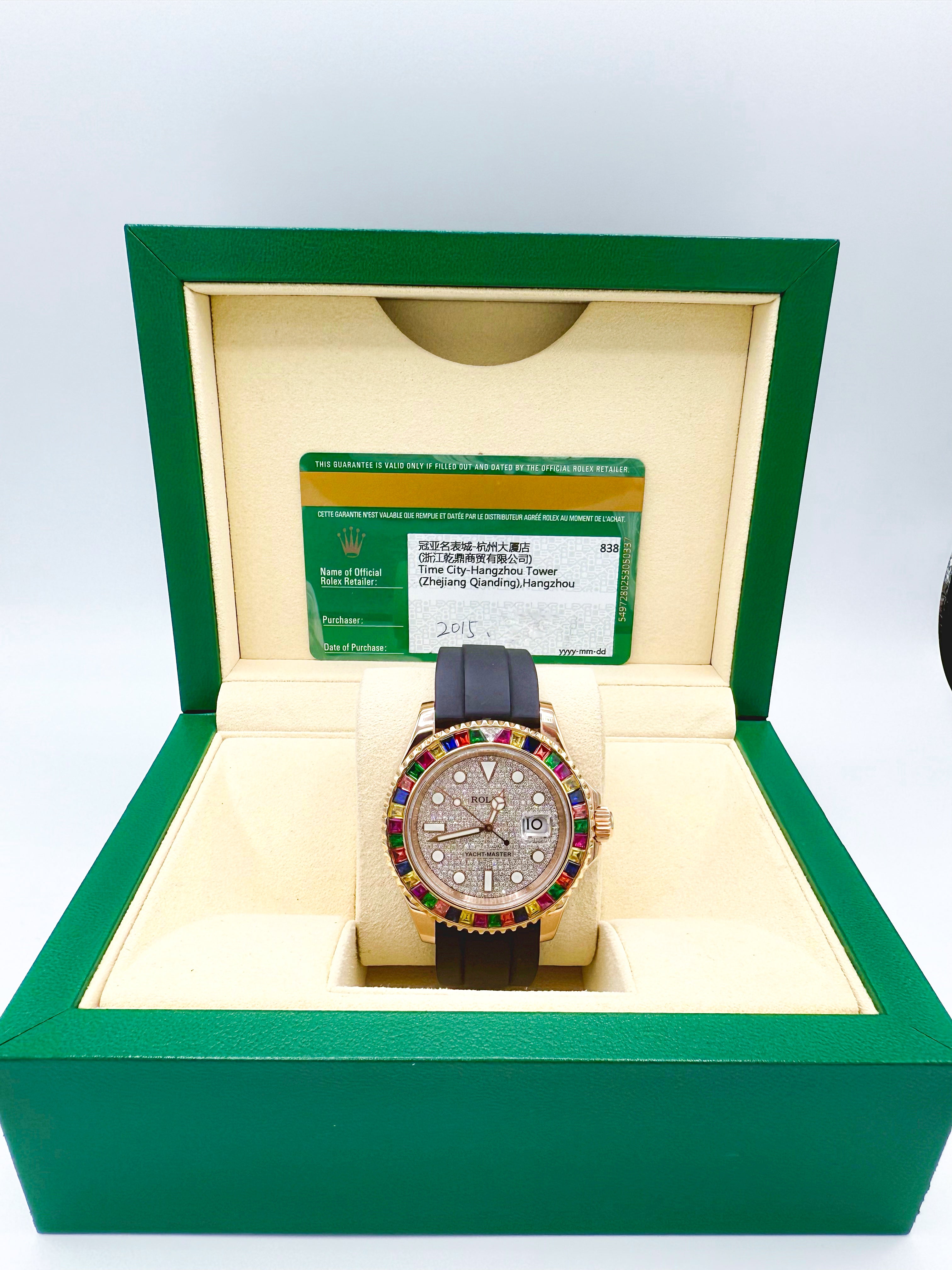 ROLEX YACHT-MASTER 40MM “TUTTI FRUTTI”