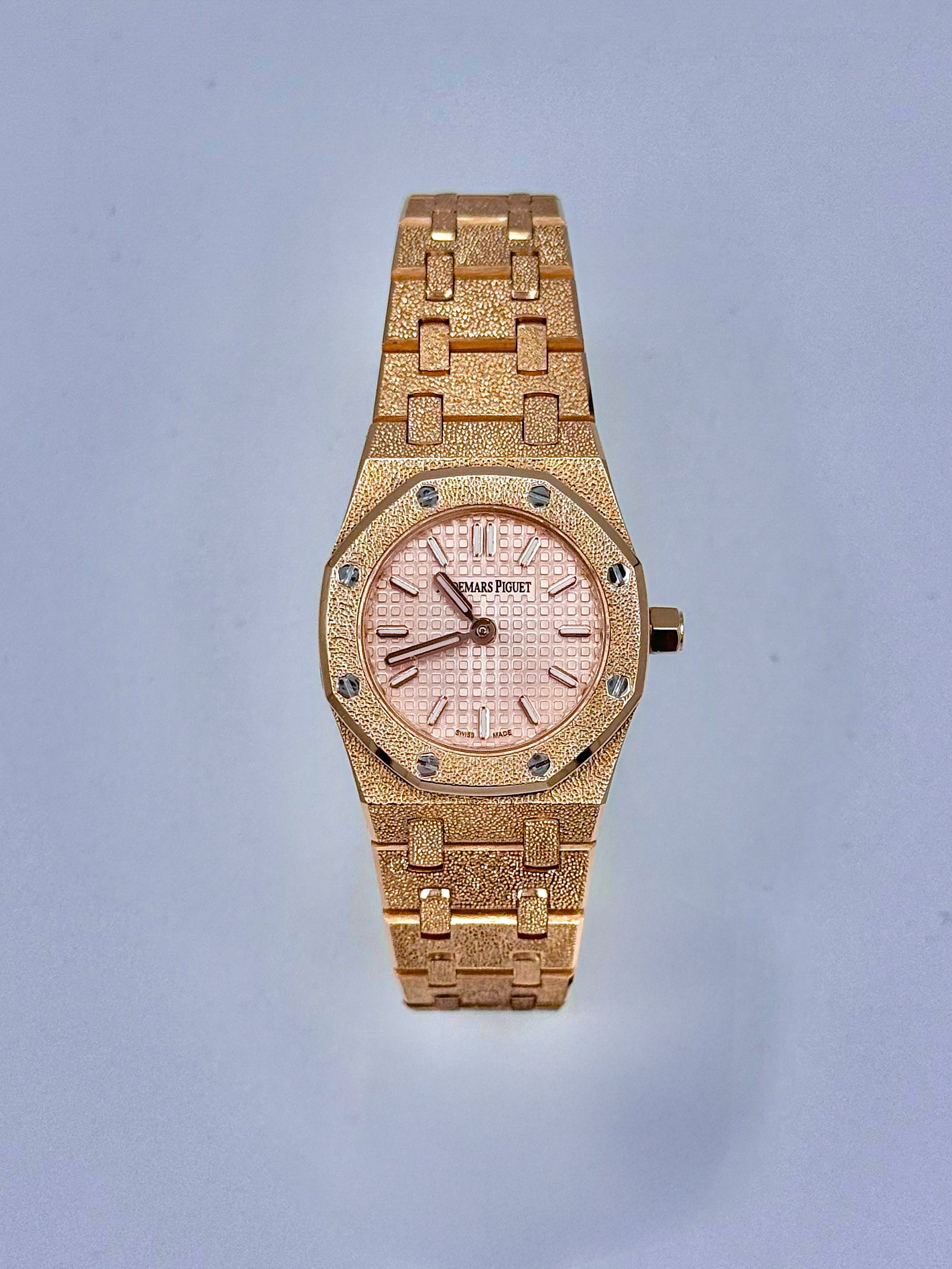 AUDEMARS PIGUET ROYAL OAK MINI FROSTED QUARTZ 23MM