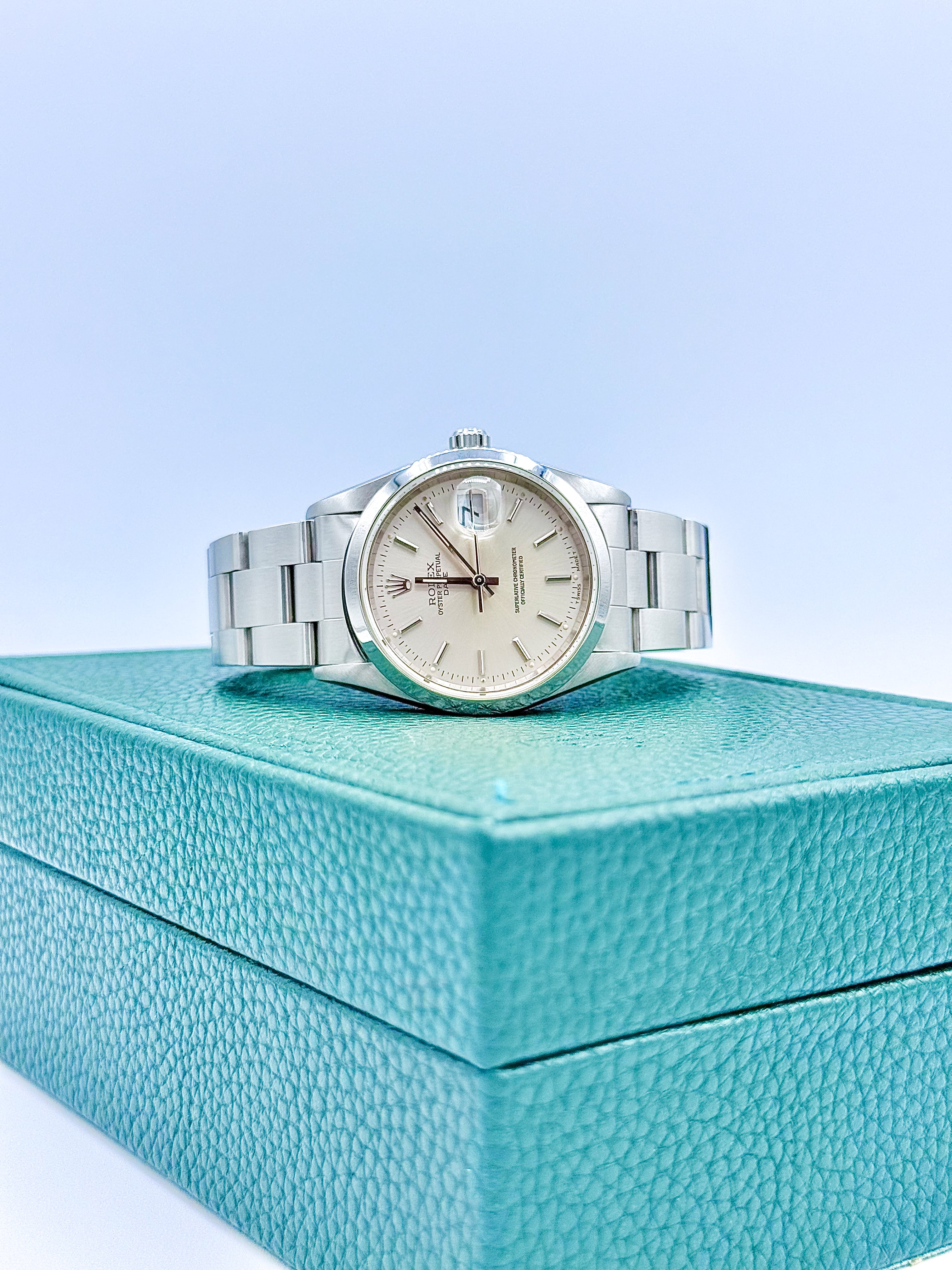 ROLEX OYSTER PERPETUAL DATE 34MM