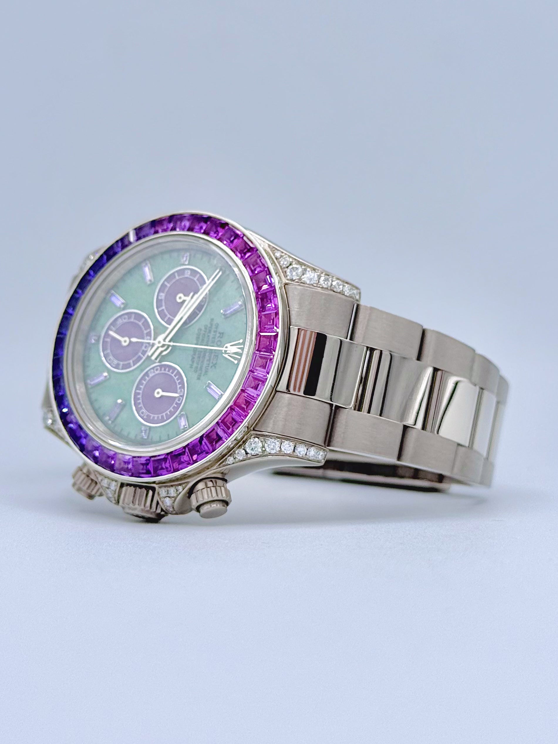 ROLEX DAYTONA “OFF-CATALOGUE (PURPLE SAPPHIRE)” 40MM
