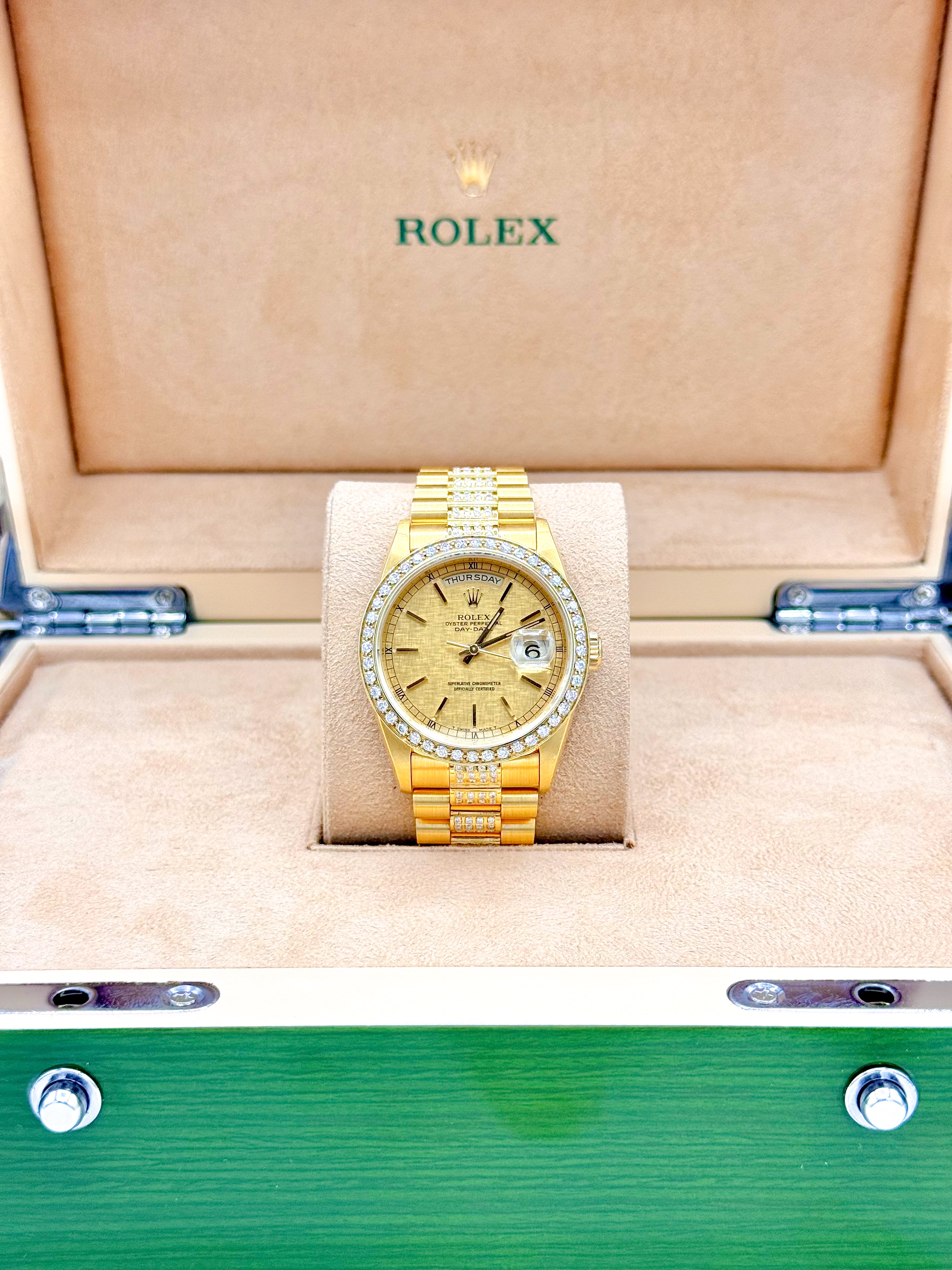 ROLEX DAY-DATE PRESIDENT 36MM