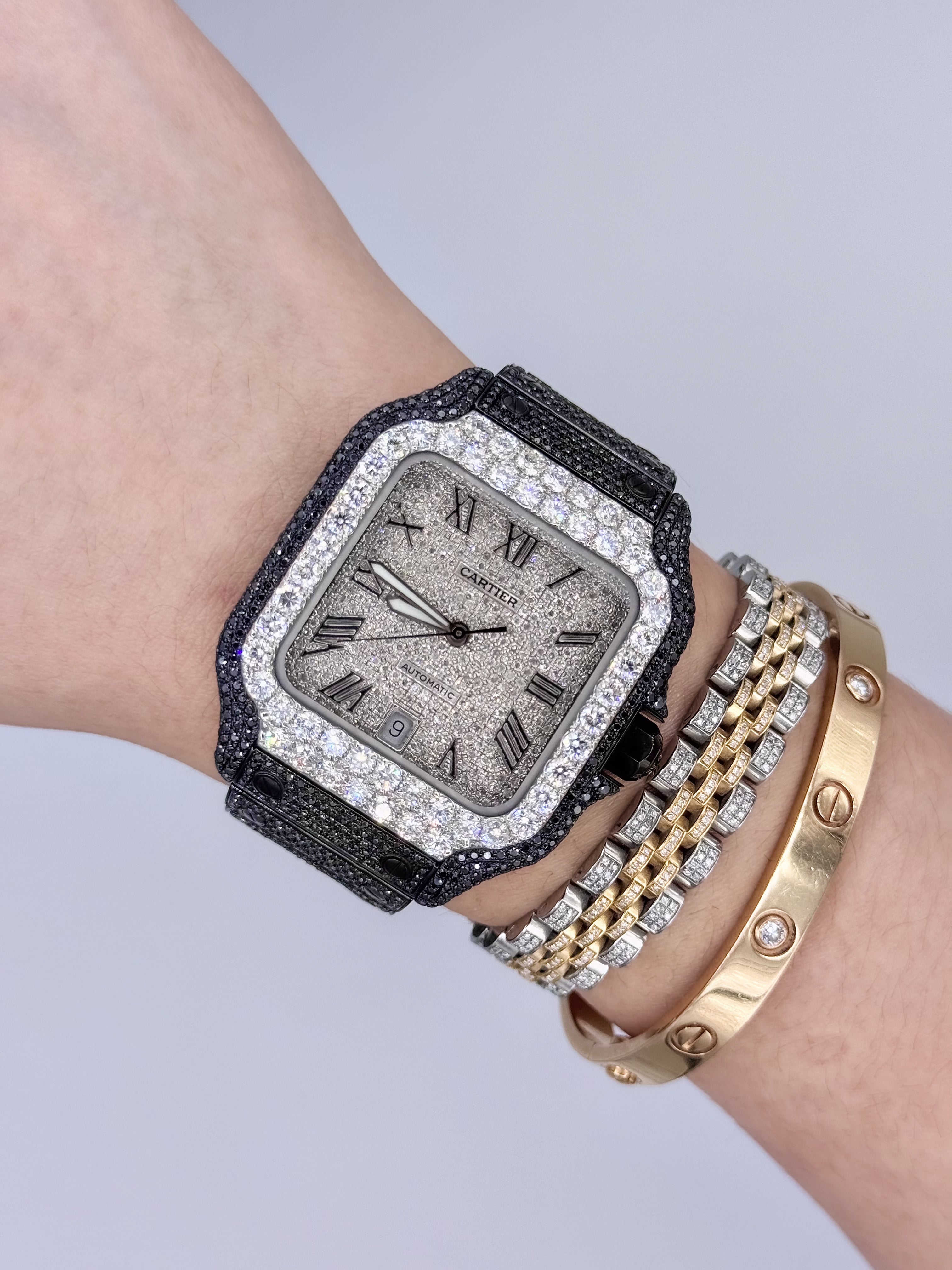 CARTIER SANTOS LARGE 39.8MM x 47.5MM