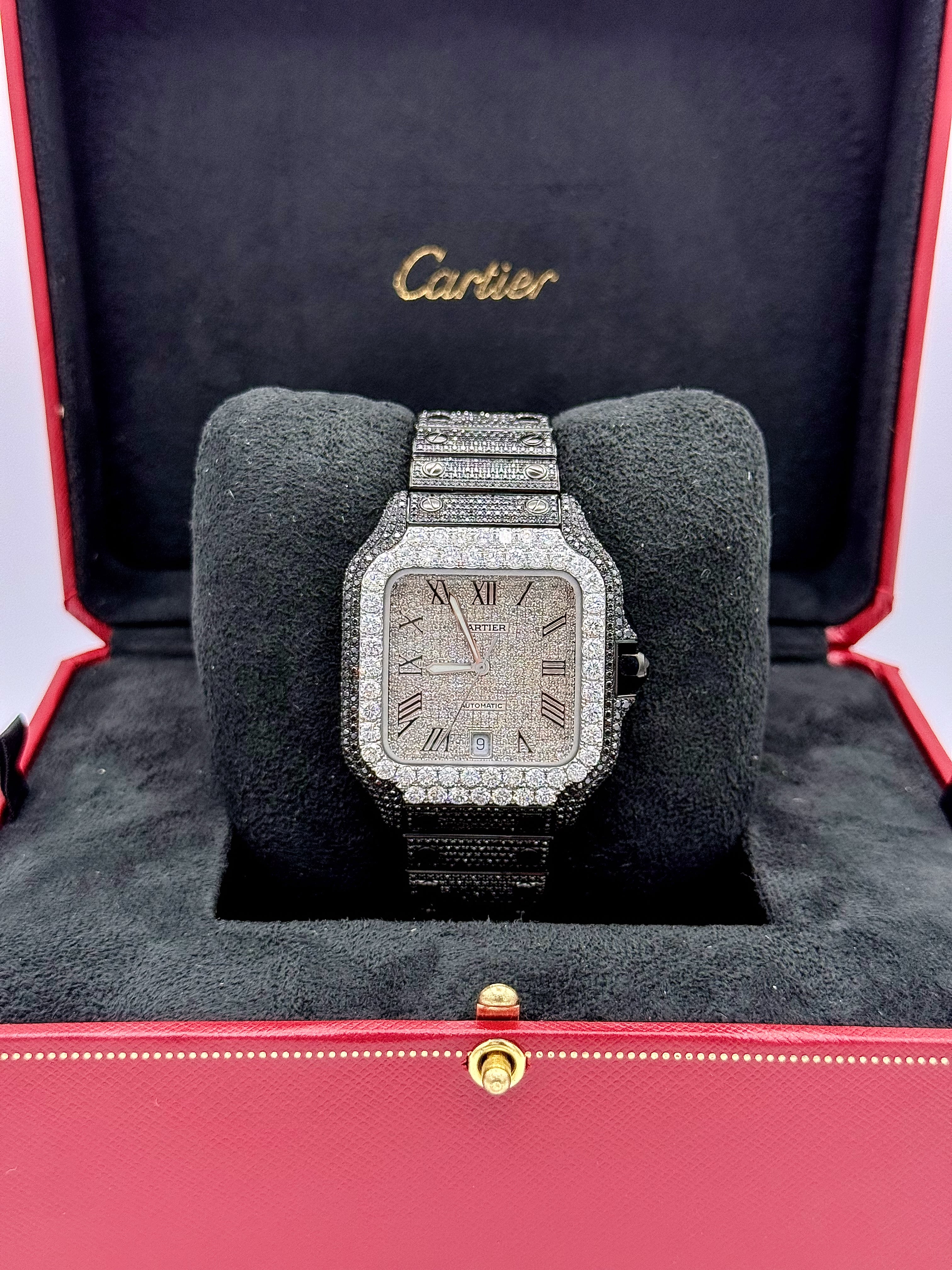 CARTIER SANTOS LARGE 39.8MM x 47.5MM