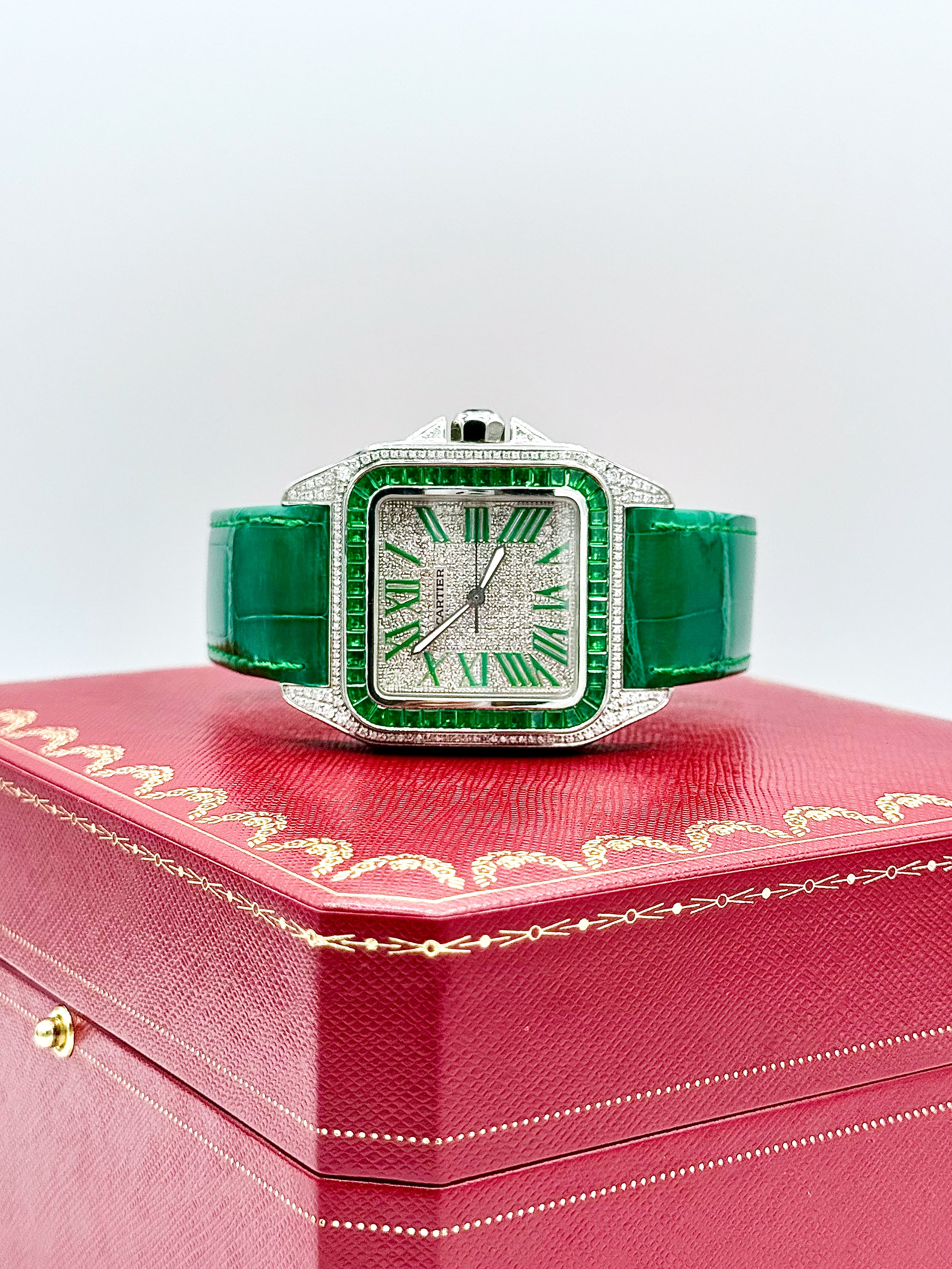 CARTIER SANTOS 100 LARGE 41.3MM x 51.1MM